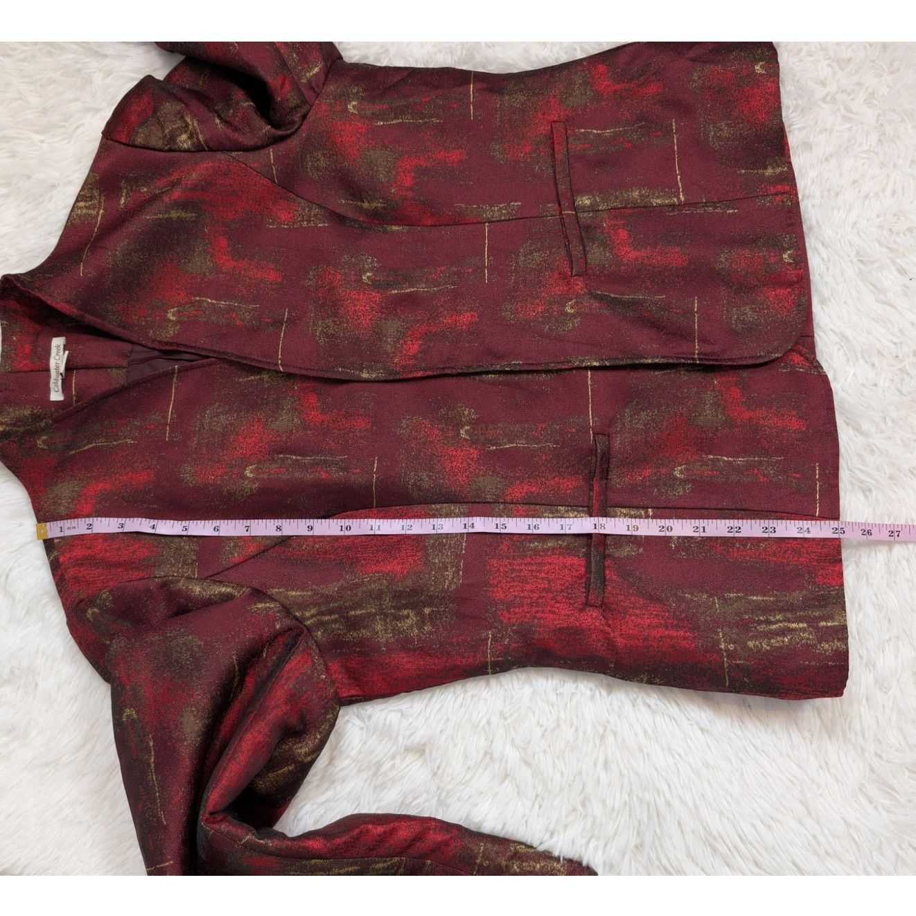 Coldwater Creek Metallic Brocade Tapestry Jacket Size L / US 10 / IT 46 - 7 Thumbnail