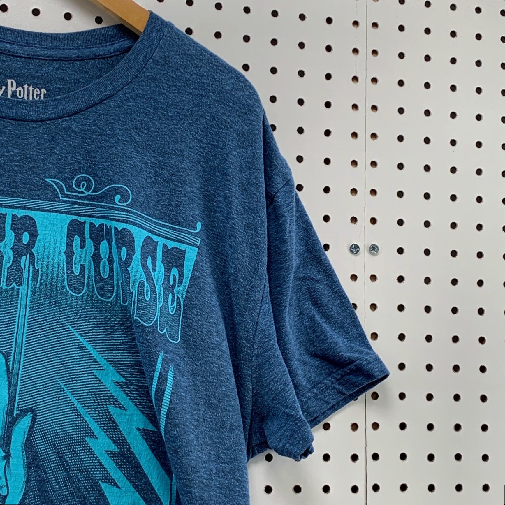 Vintage Vintage Harry Potter Dark Arts Blue T-Shirt XL Unisex 2010s Graphic Crew Neck Art Size US XL / EU 56 / 4 - 2 Thumbnail