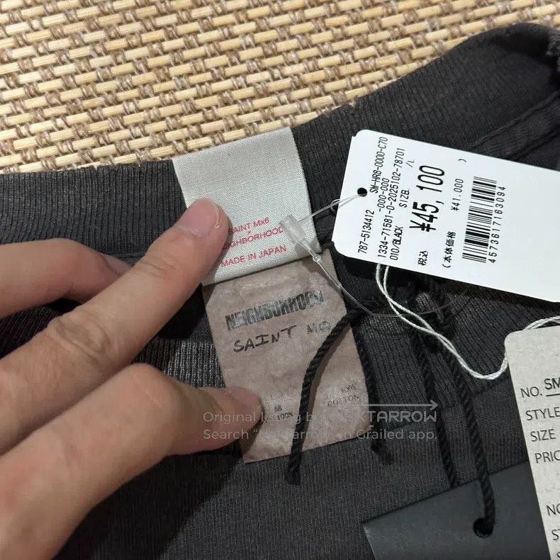 Saint Michael Saint Michael Washing and making old short sleeves for mot Size US L / EU 52-54 / 3 - 6 Thumbnail
