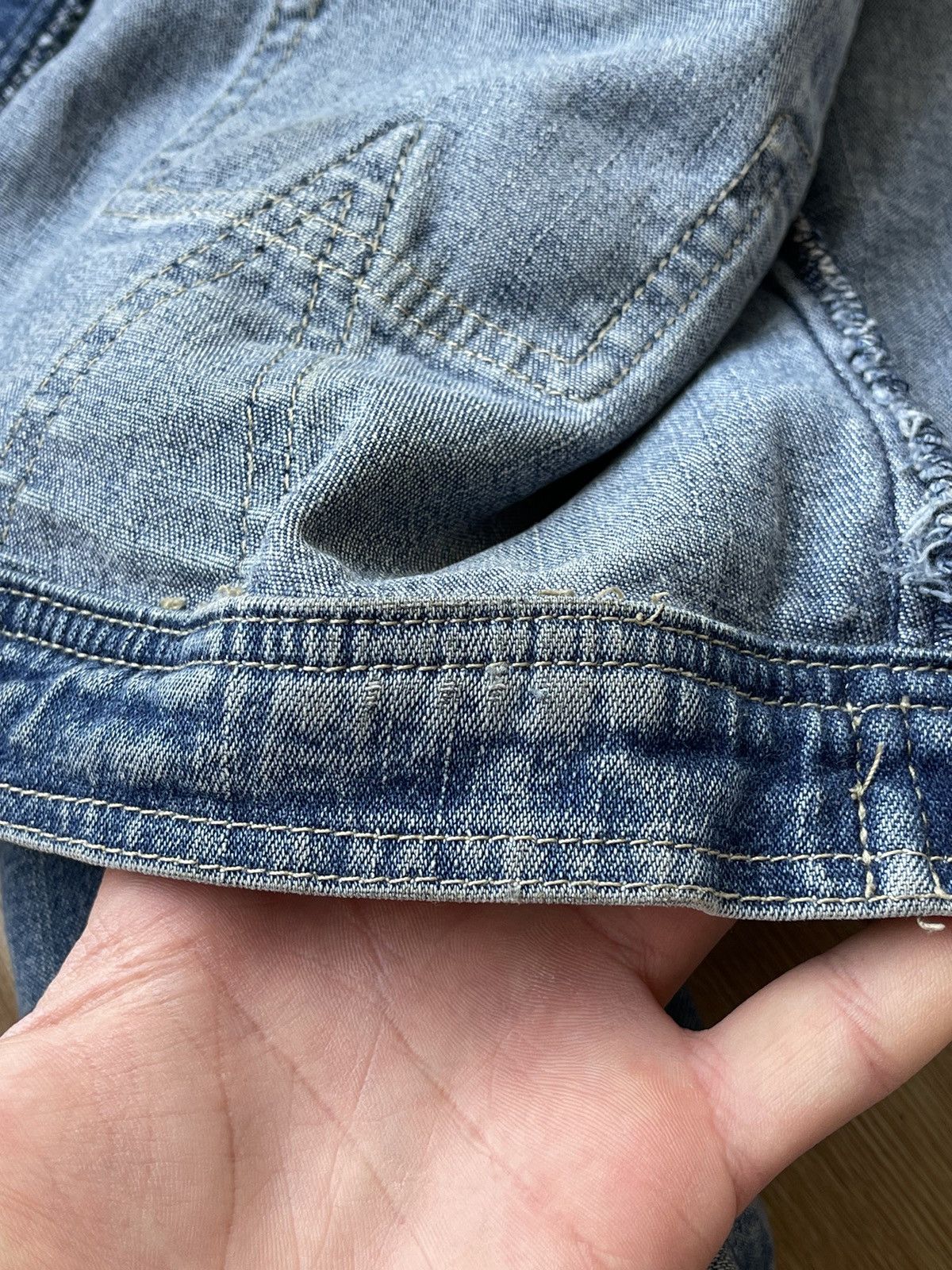 Japanese Brand Archive Denim Bondage Jacket D-Ring Straps Utility Y2K Goth Size US S / EU 44-46 / 1 - 12 Thumbnail