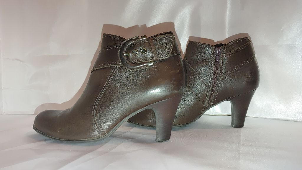 The Unbranded Brand Nurture by Lamaze Danah Leather Ankle Boots Size 7.5M Size US 7.5 / IT 37.5 - 3 Thumbnail