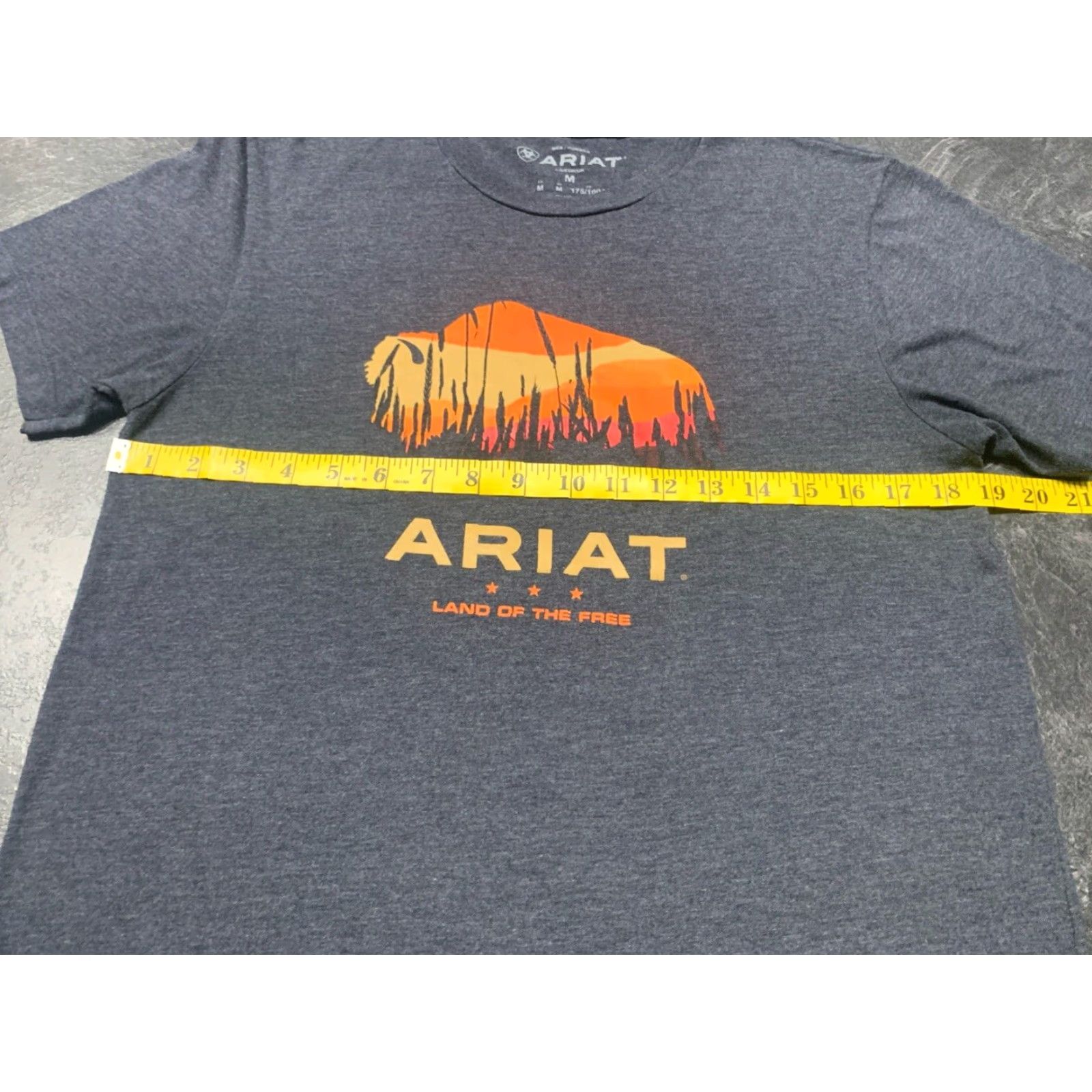 Ariat Ariat T-Shirt Medium Gray Mens Size US M / EU 48-50 / 2 - 6 Thumbnail