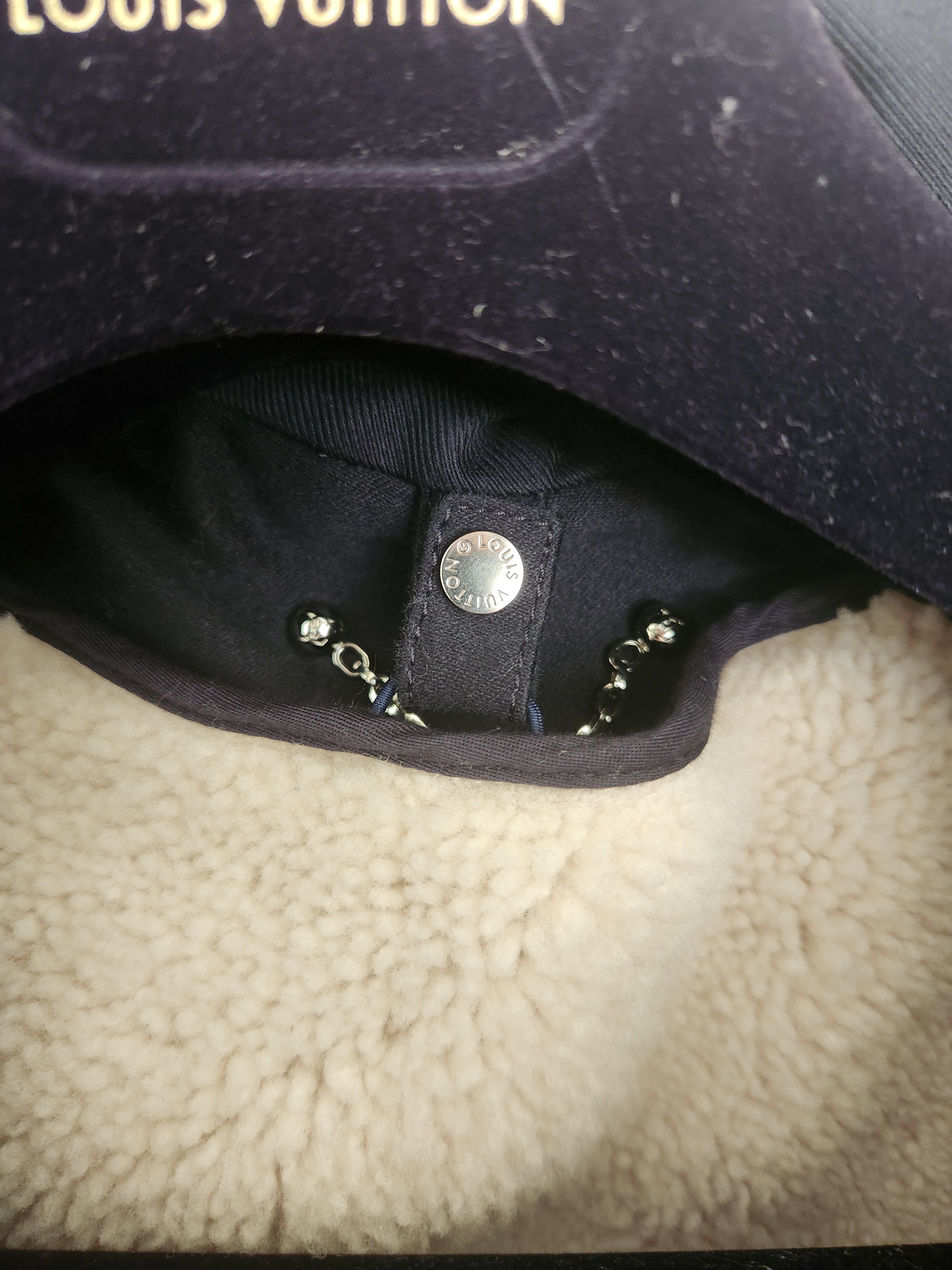 Louis Vuitton LV Navy blue heavy wool lining jacket - removable lining Size US S / EU 44-46 / 1 - 24 Thumbnail