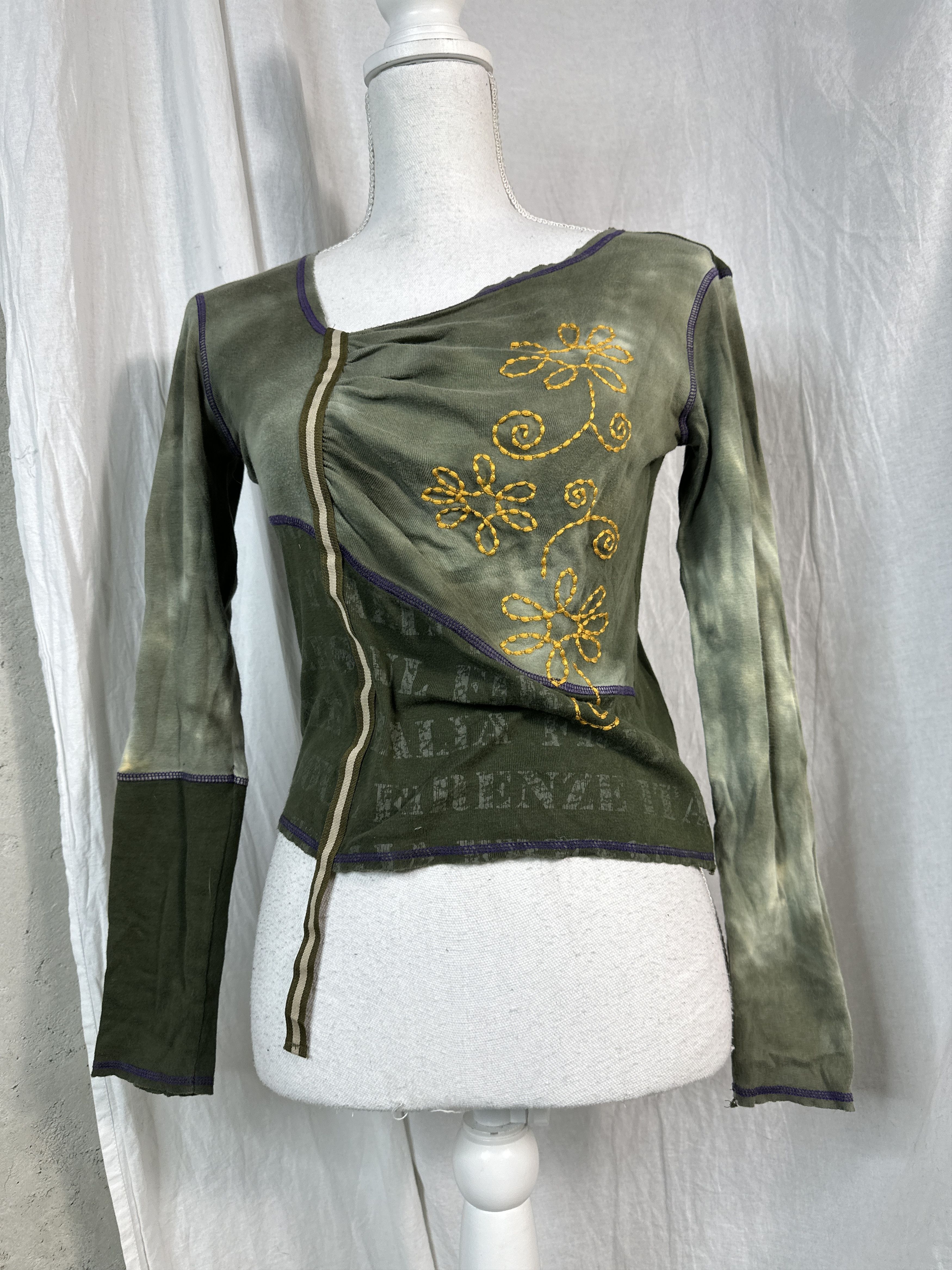 Vintage Y2K Asymmetric Top Size S / US 4 / IT 40 - 4 Thumbnail
