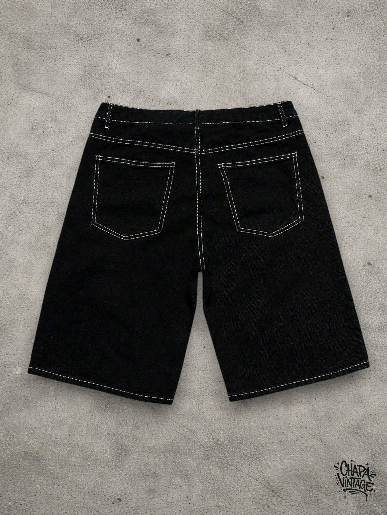 Japanese Brand Hibiscus denim shorts Size US 32 / EU 48 - 4 Thumbnail