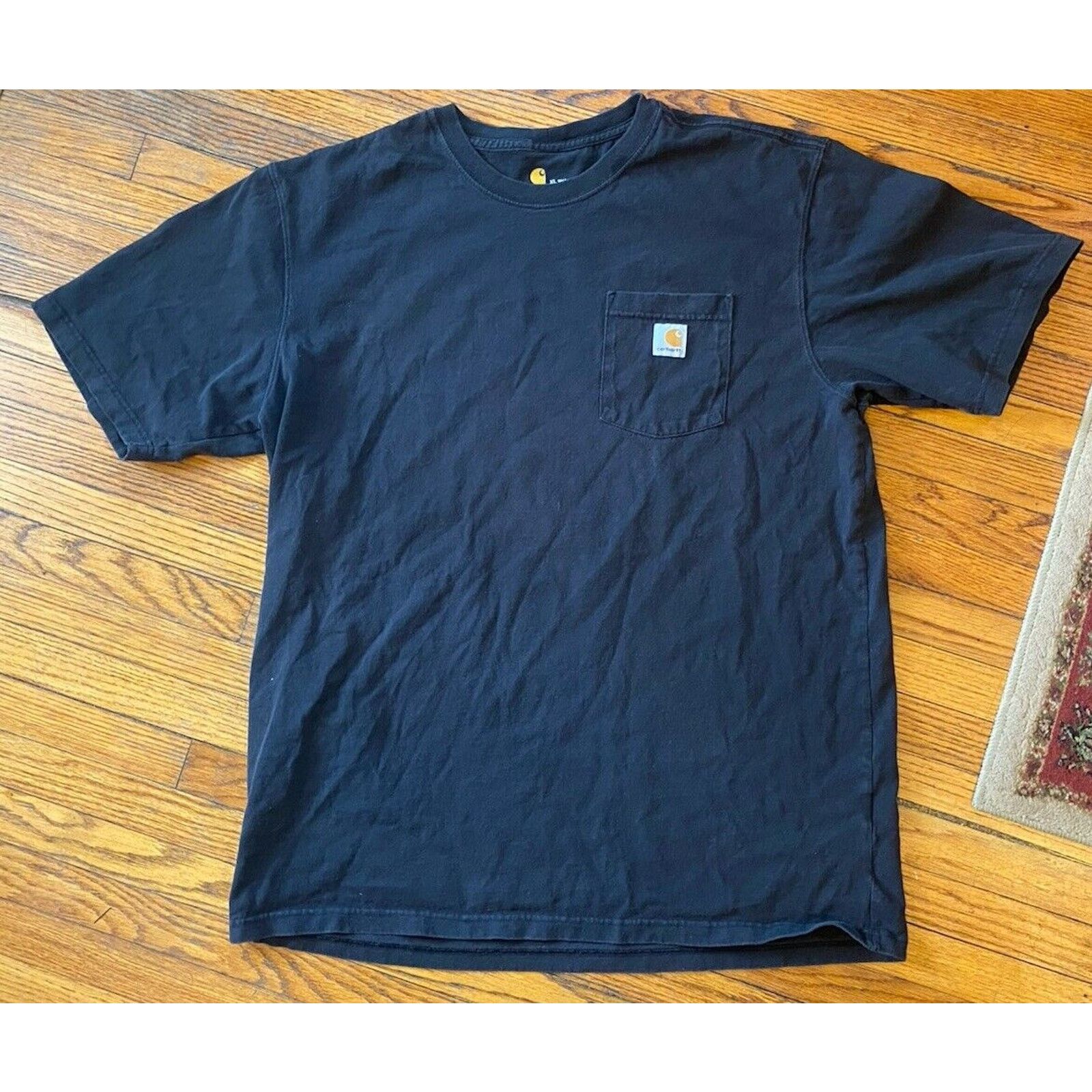Carhartt Carhartt Heavy T Shirt Mens Original Fit XL Tall Black Size US XL / EU 56 / 4 - 1 Thumbnail
