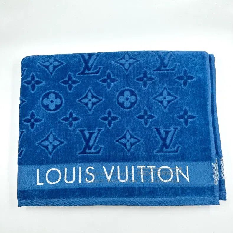 Other Louis Vuitton Blue beach towel Size ONE SIZE - 1 Thumbnail