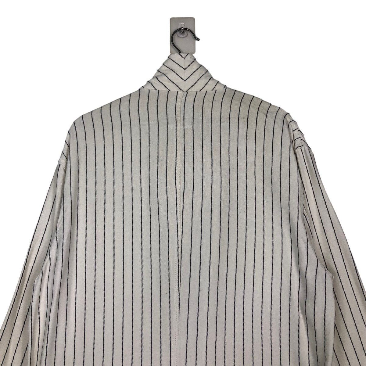 Japanese Brand Biker Chore Hickory Jacket Junko Shimada Japan Issey Miyake Size US M / EU 48-50 / 2 - 9 Thumbnail