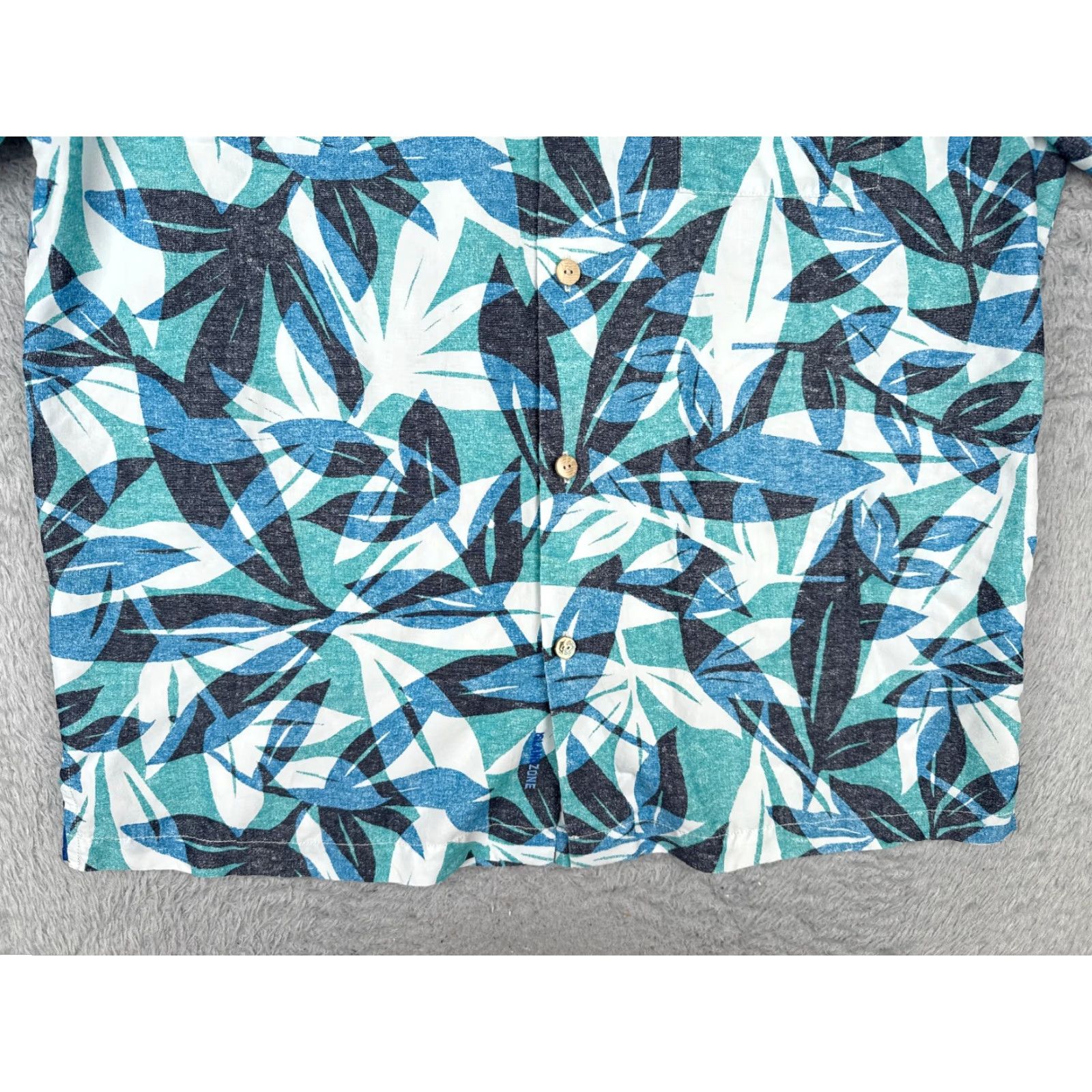 Tommy Bahama Tommy Bahama Shirt Men Large Blue Green White Floral Leaf The Coconut Point Size US L / EU 52-54 / 3 - 5 Thumbnail