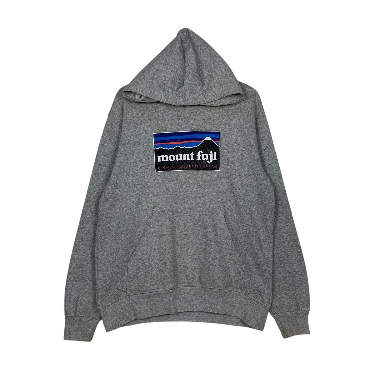 Japanese Brand Mount Fuji Big Logo Pullover Hoodie Size US L / EU 52-54 / 3 - 1 Thumbnail