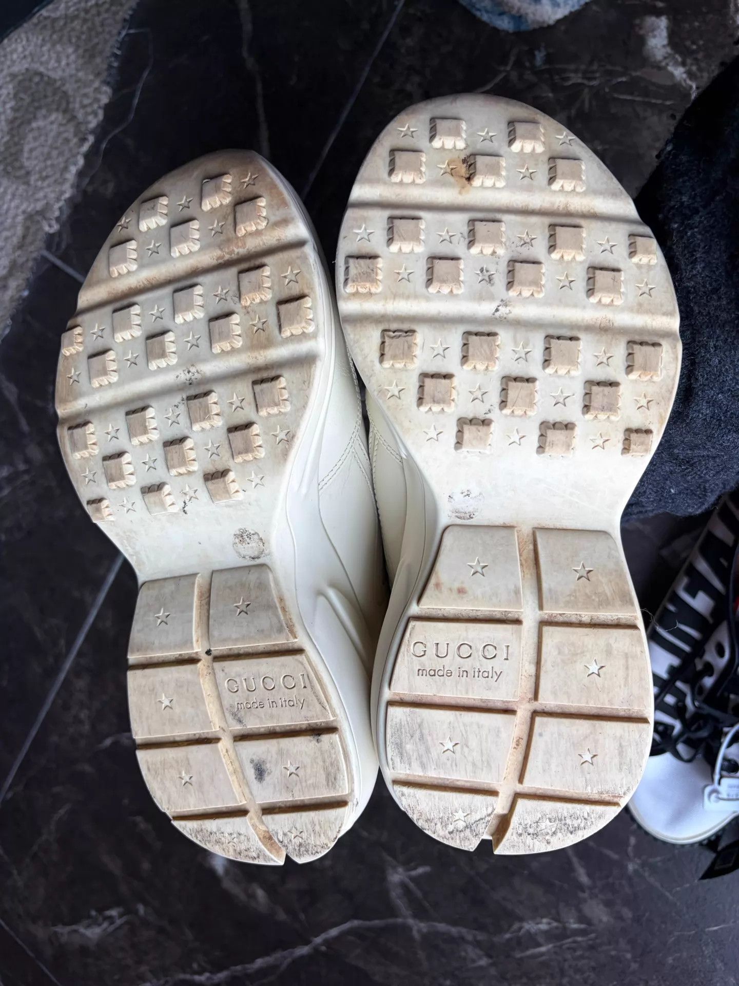 Gucci Gucci Belted Dad Shoe Ivory 36.5 Size US 6 / IT 36 - 4 Thumbnail