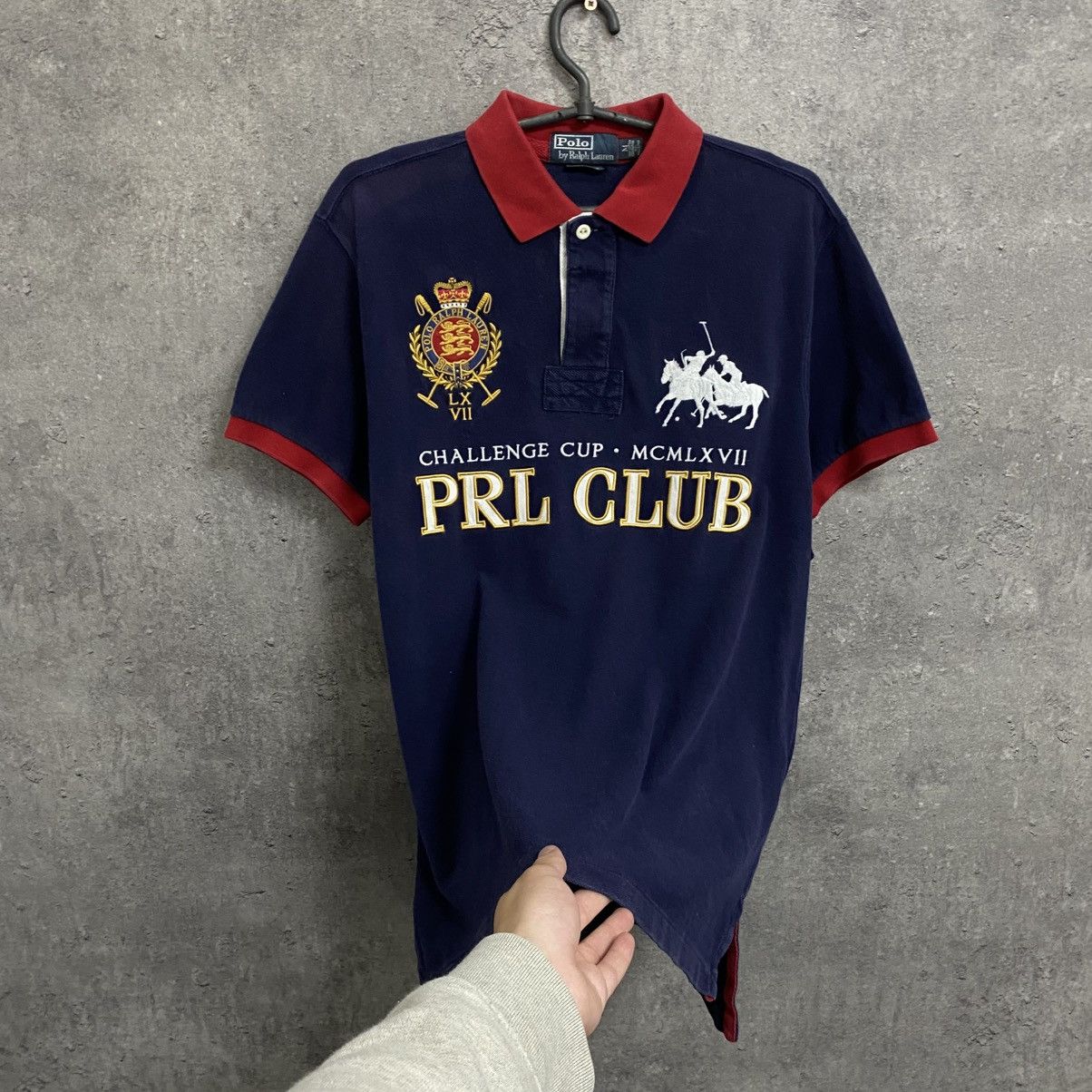 Polo Ralph Lauren Men’s Vintage Polo T-Shirt Polo Ralph Lauren PRL Club #3 Size US M / EU 48-50 / 2 - 3 Thumbnail