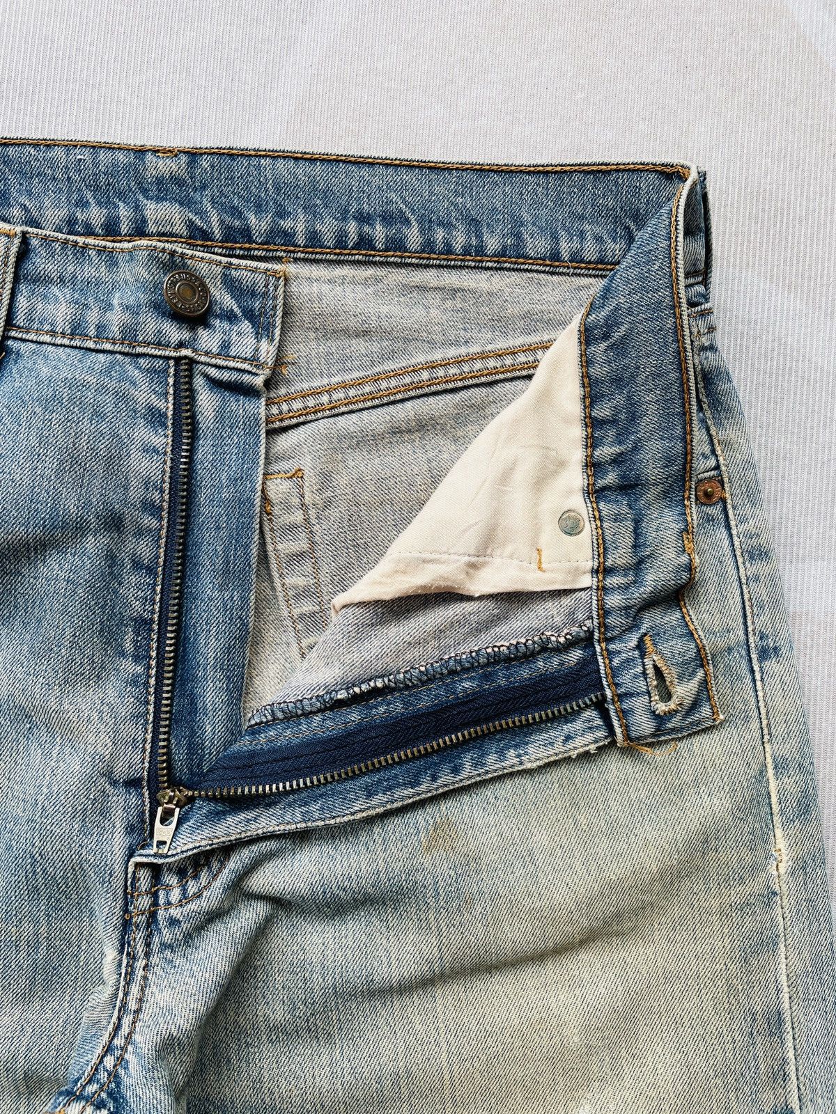 Levi's Levis 512 Distressed Jeans Size US 30 / EU 46 - 5 Thumbnail