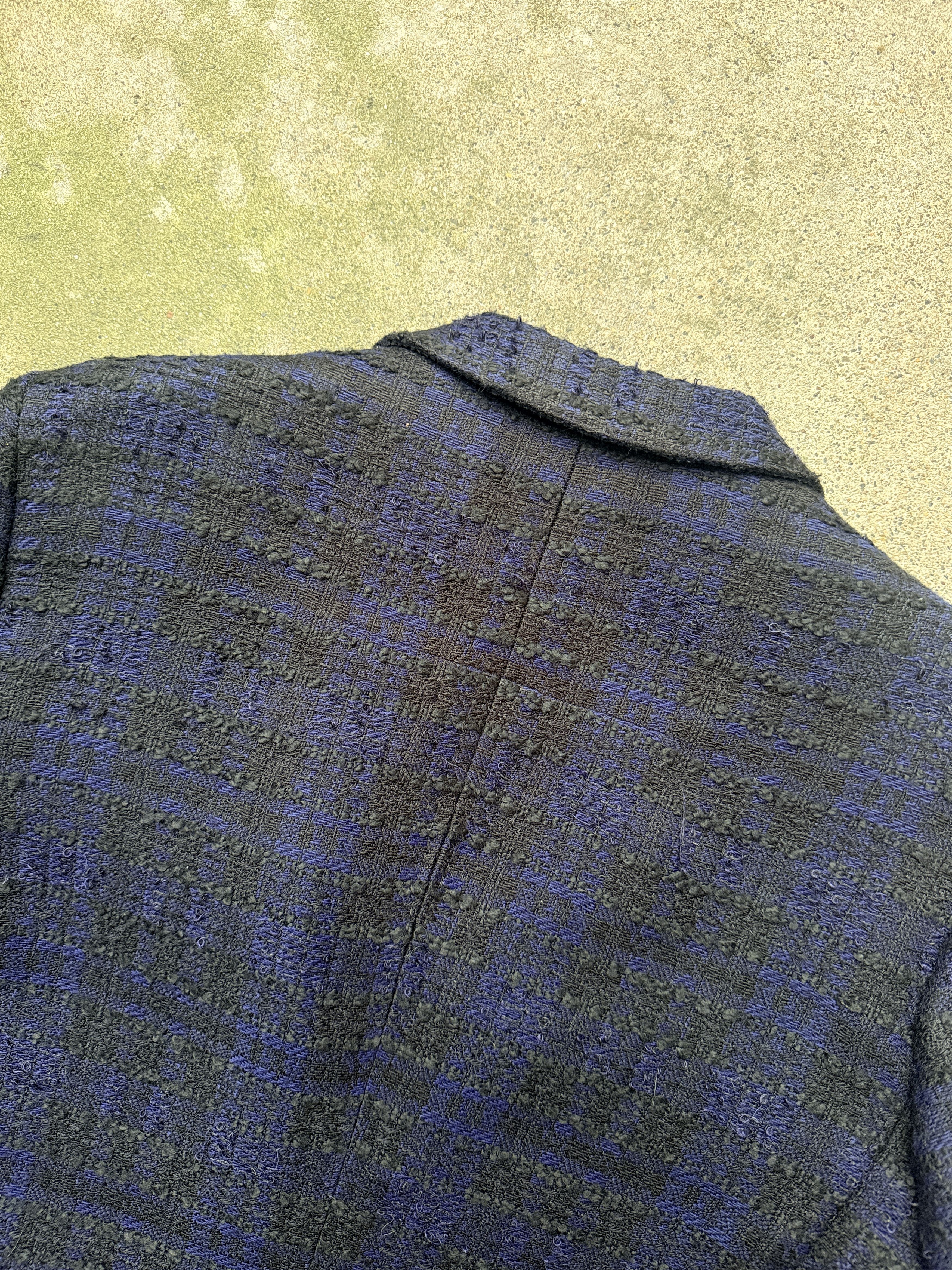 Givenchy givenchy riccardo tisci wool blazer blue black plaid jacket Size 50R - 7 Thumbnail