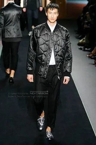 Dries Van Noten DRIES VAN NOTEN 07AW Long Threaded Lower Tail BOMBER| Size US S / EU 44-46 / 1 - 4 Thumbnail
