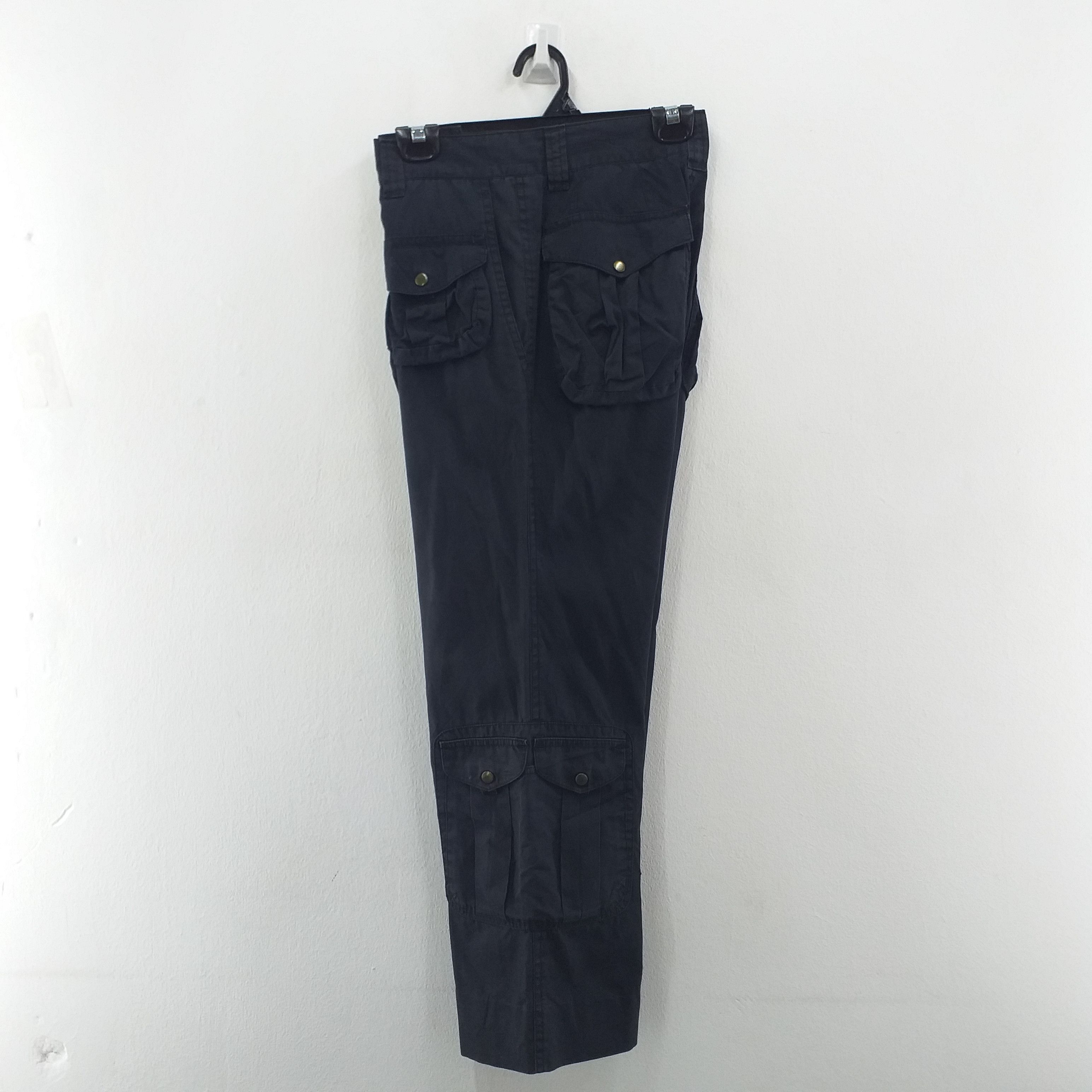Japanese Brand Comme Ca Du Mode Cargo Multiple Pockets Pants 30 x 27 -CP006 Size US 30 / EU 46 - 12 Thumbnail