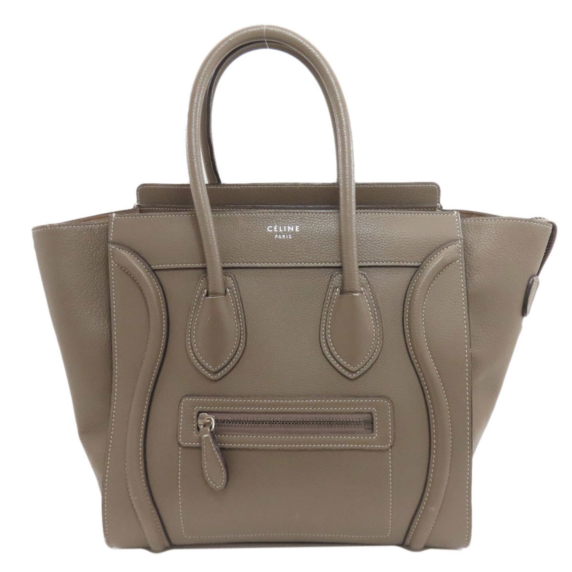 Celine Celine Luggage Micro Handbag, Calfskin, Women's Size ONE SIZE - 1 Thumbnail