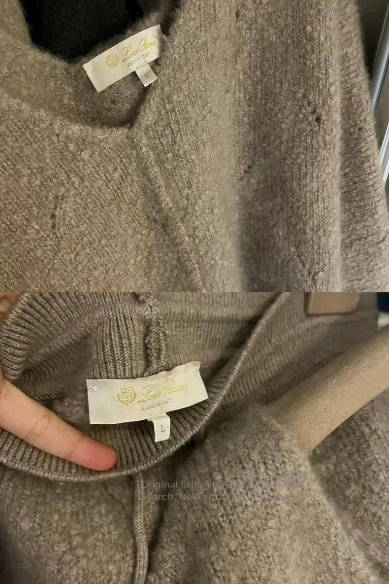 Loro Piana Loro Piana 24 Spring Cocooning Series Cashmere Top Size S / US 4 / IT 40 - 5 Thumbnail