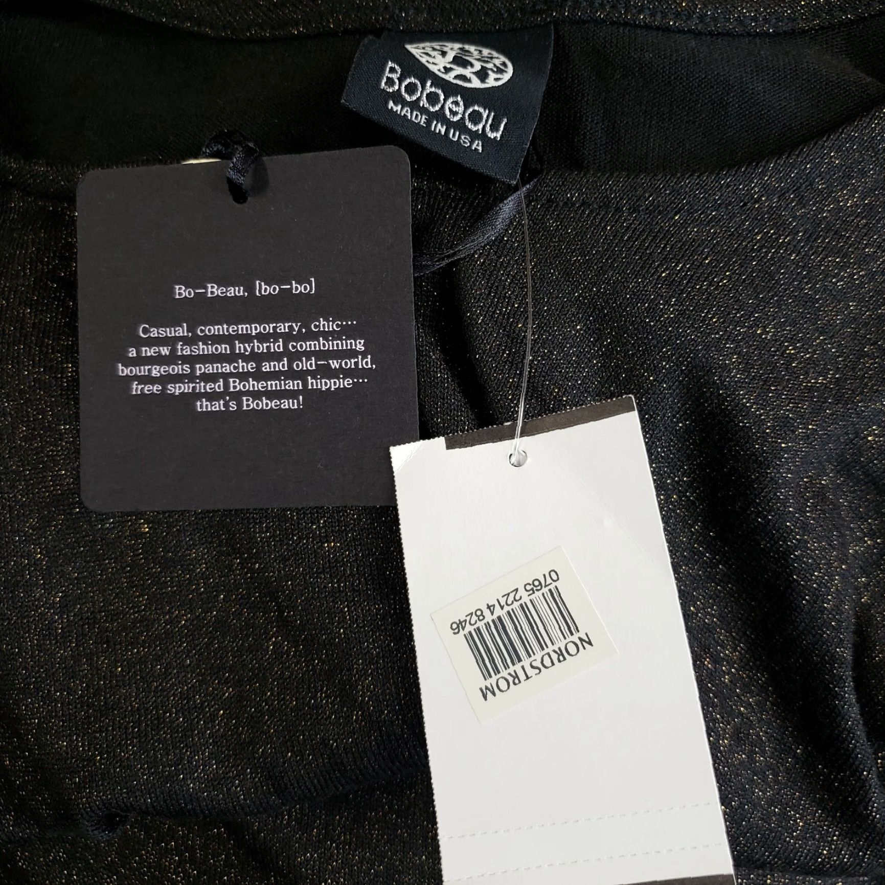 Vintage Bobeau Pullover Sweater Shirt Woman Black Medium Long Sleeve Vintage No (adjusted?) Size M / US 6-8 / IT 42-44 - 5 Thumbnail