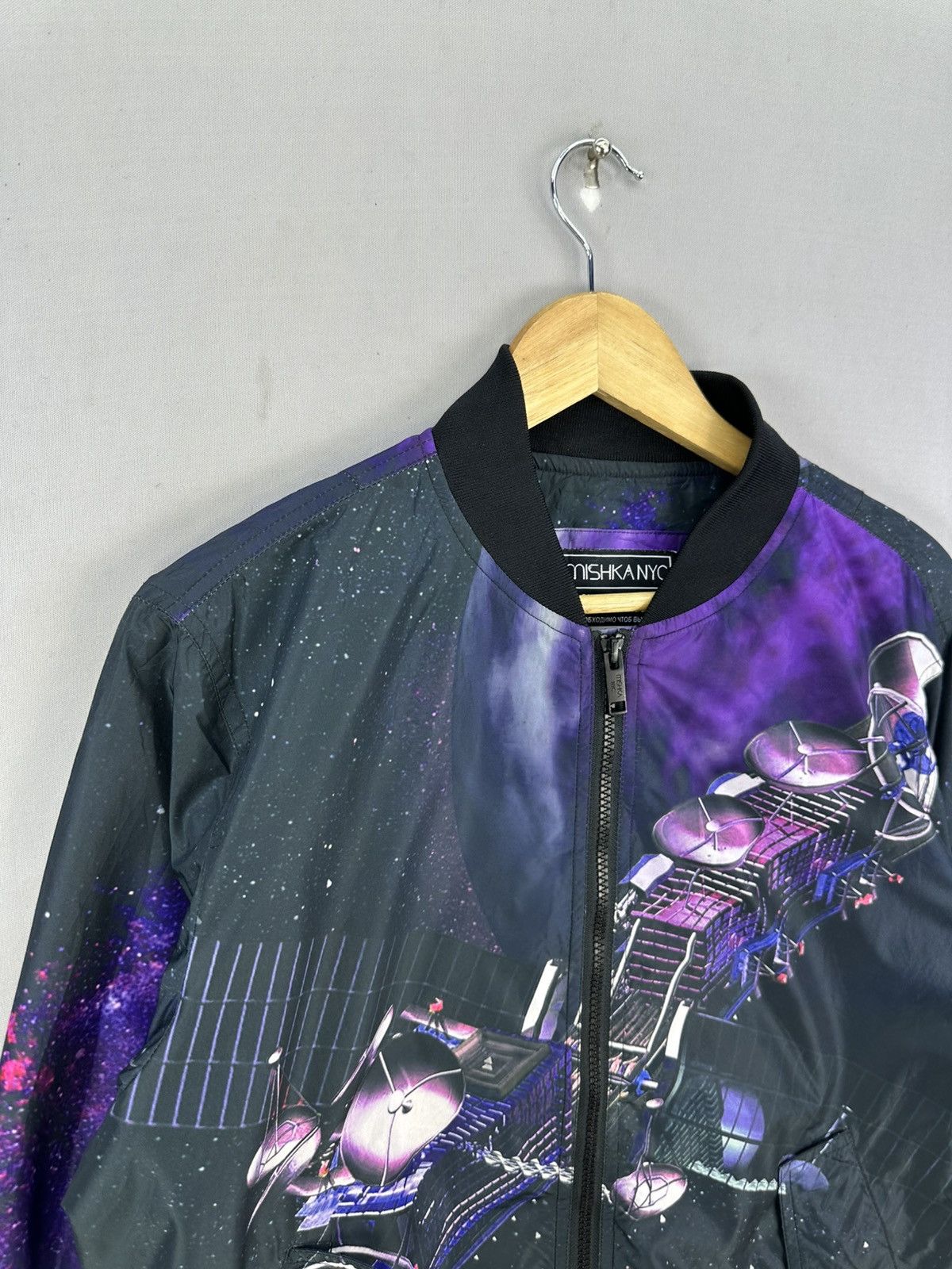 Mishka Mishka NYC Fullprint Backhit Bomber Jacket Size US L / EU 52-54 / 3 - 2 Thumbnail