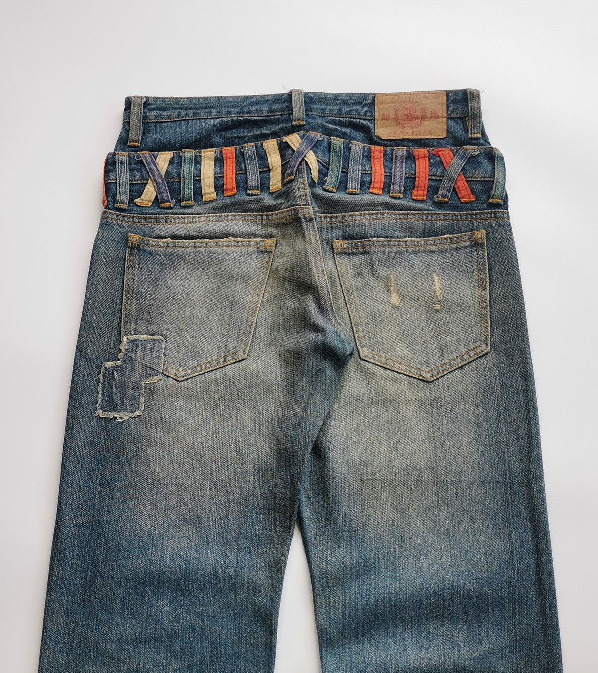Japanese Brand Buden Japan Double Waist Mud Denim Ankle Jeans Size US 32 / EU 48 - 7 Thumbnail