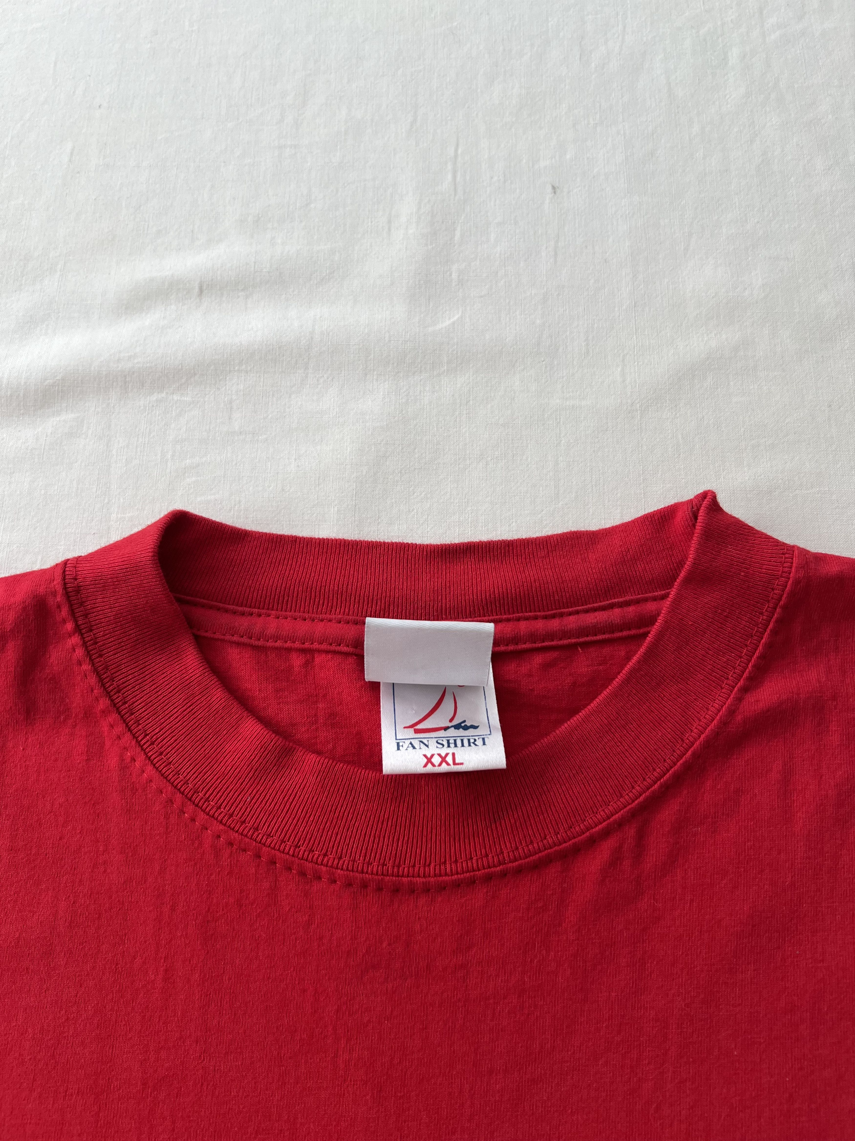 Vintage Vintage 2005 Arsenal FA Cup Final 2005 Red T-shirt Size US XL / EU 56 / 4 - 9 Thumbnail