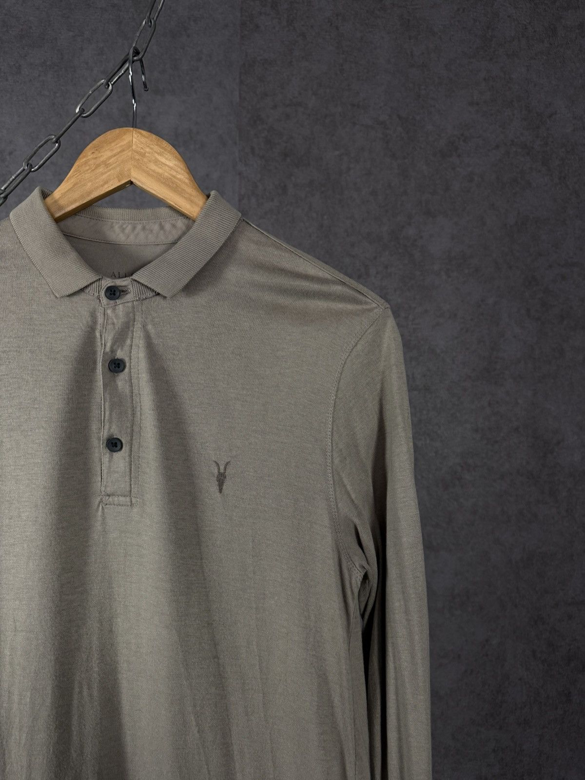 Allsaints Allsaints designer logo polo longsleeve Size US S / EU 44-46 / 1 - 2 Thumbnail