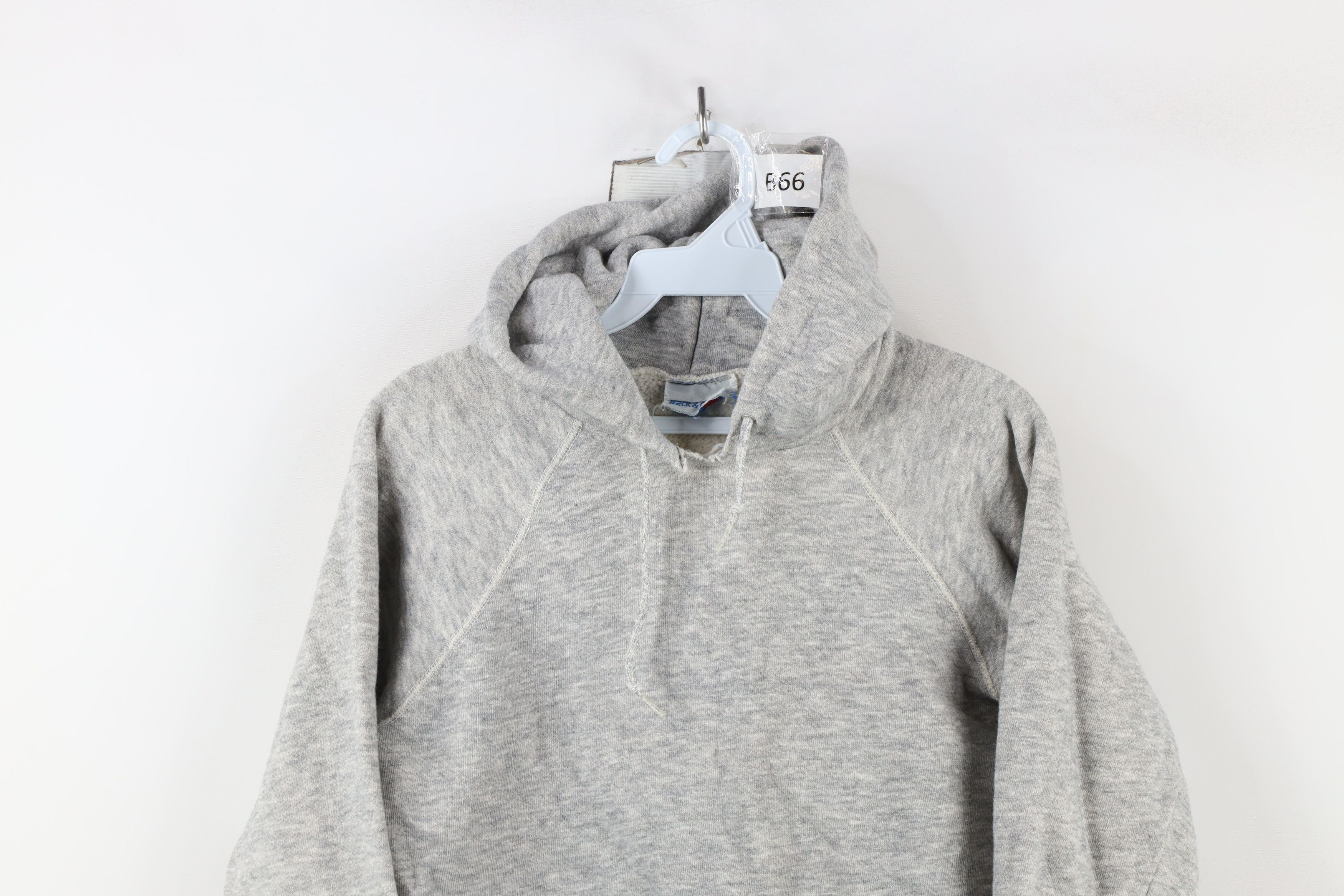 Vintage Vintage 70s 80s Streetwear Hoodie Sweatshirt Heather USA Size US S / EU 44-46 / 1 - 2 Thumbnail