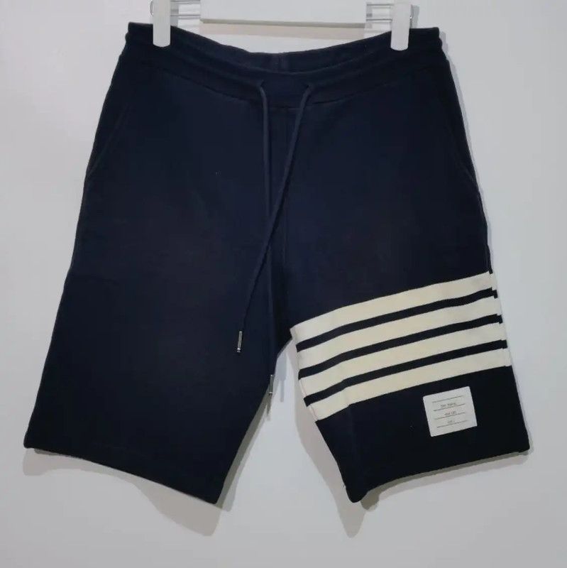 Thom Browne Thom Browne Women's Navy Cotton Casual Pants 0089 Size 23" - 1 Thumbnail