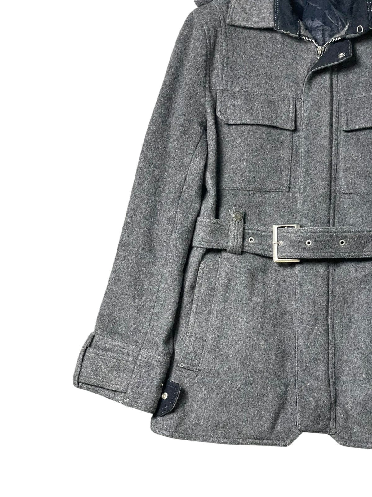 Tornado Mart Tornado Mart Brand Wool Belted Jacket (94) Size US L / EU 52-54 / 3 - 4 Thumbnail