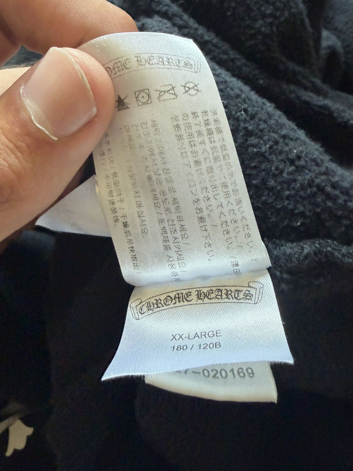 Chrome Hearts Chrome hearts spine cemetery hoodie Size US XXL / EU 58 / 5 - 12 Thumbnail