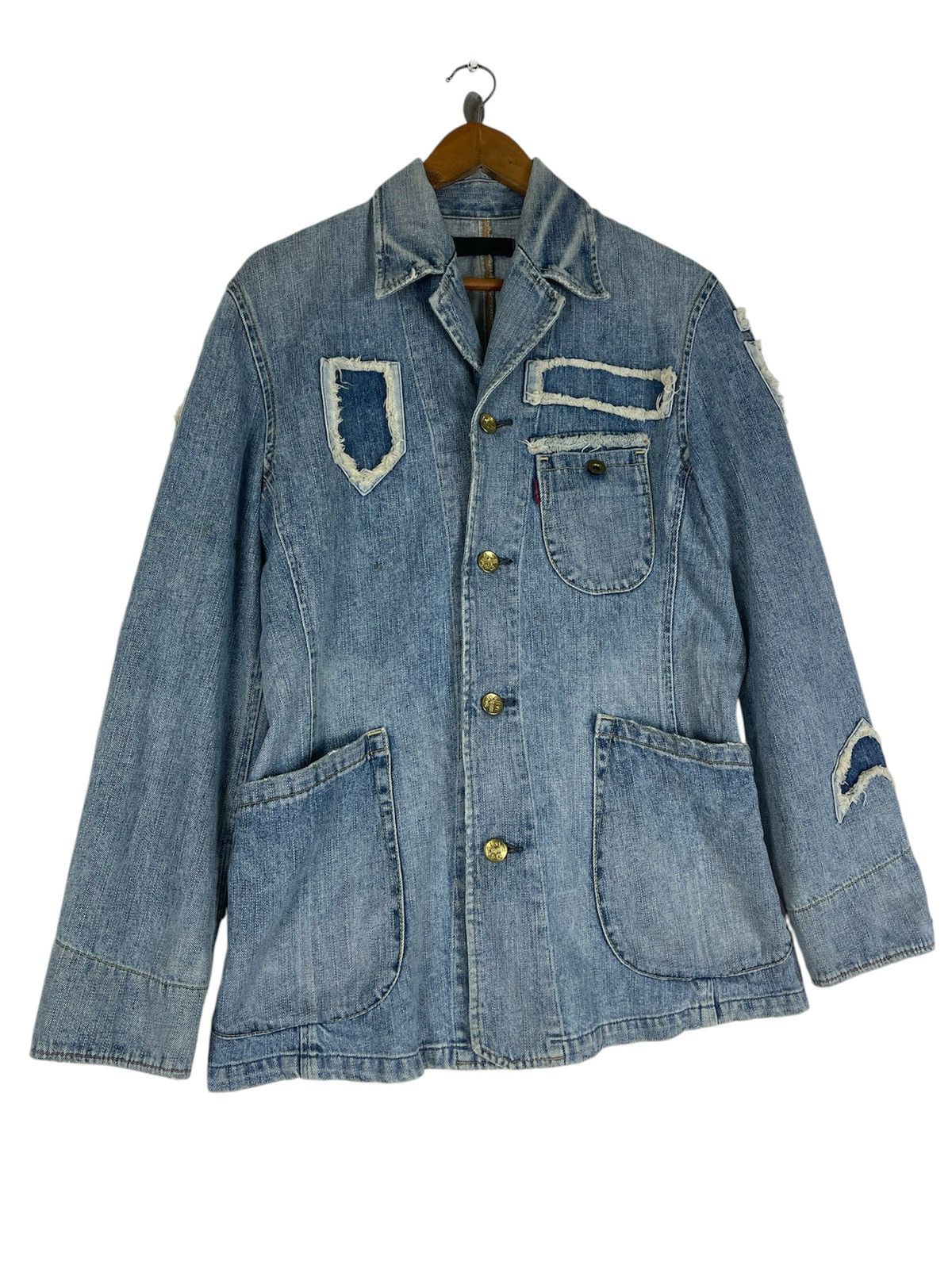 Levi's × Levi's Vintage Clothing × Vintage LEVIS BLACK TAG DENIM JACKET Size US M / EU 48-50 / 2 - 4 Thumbnail