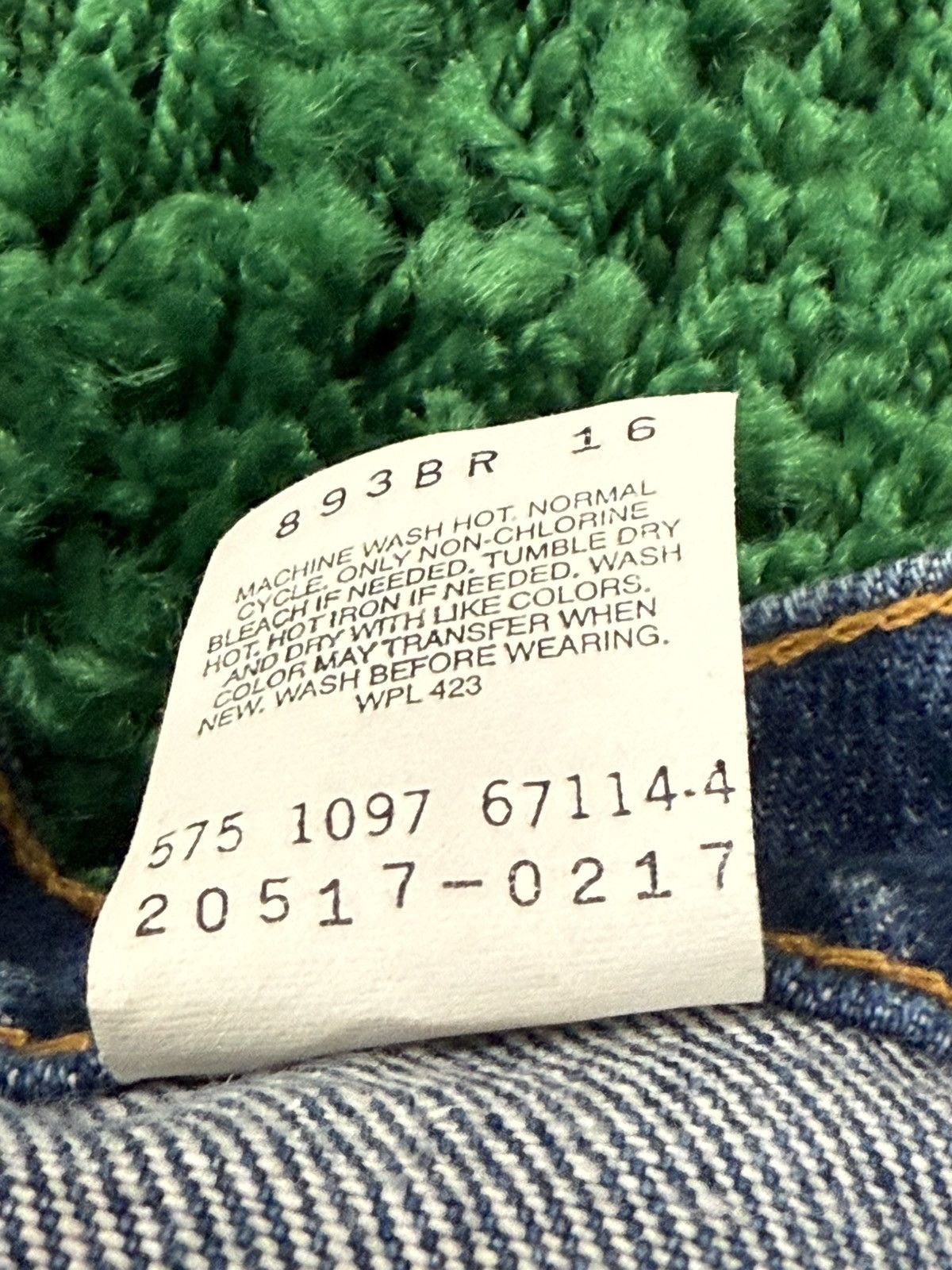 Levi's × Vintage Vintage Levi 517 Orange Tab Stone Wash Denim Jeans 38 Acid Size US 38 / EU 54 - 8 Thumbnail