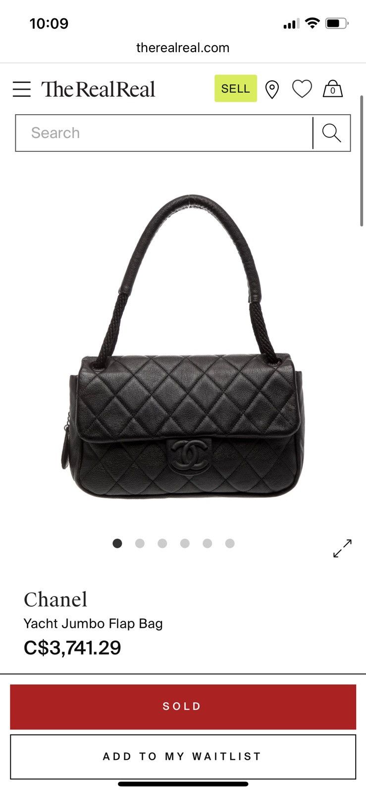 Chanel Yacht Jumbo Flap Bag Size ONE SIZE - 10 Thumbnail