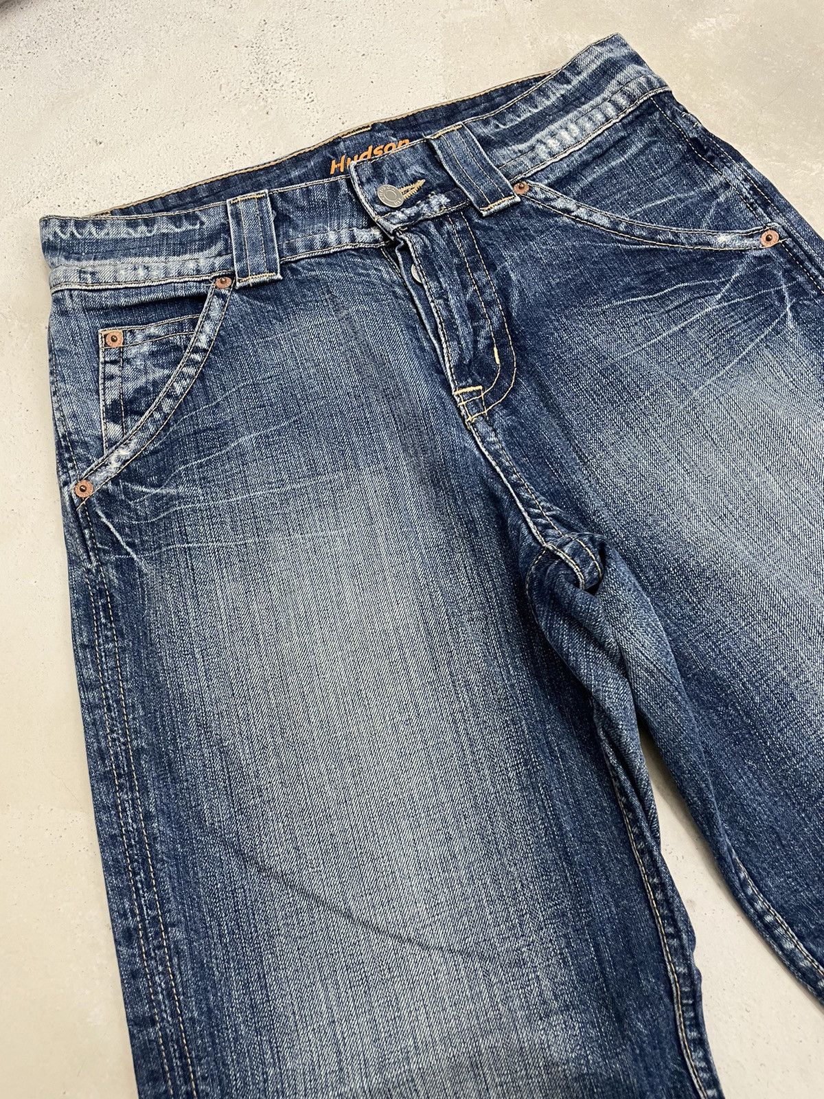 Hudson Vintage Hudson American Distressed Denim Pants (A14) Size US 29 - 3 Thumbnail