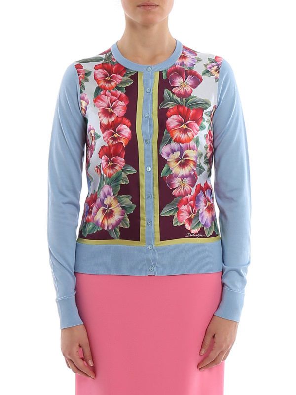 Dolce & Gabbana o1y0925 Cardigan in Multicolor Size M / US 6-8 / IT 42-44 - 2 Thumbnail