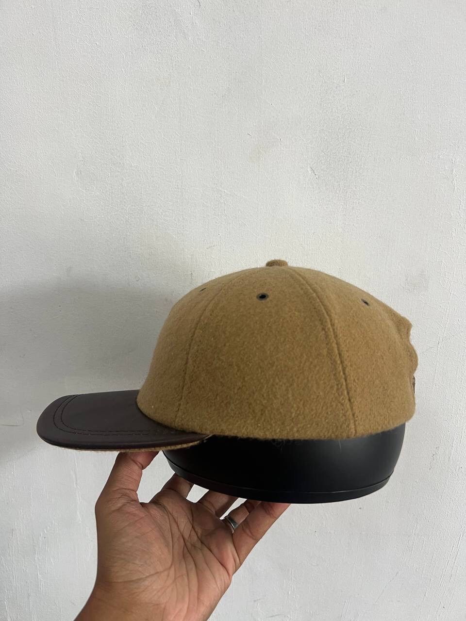Vintage Vintage Leather Hat Size ONE SIZE - 3 Thumbnail