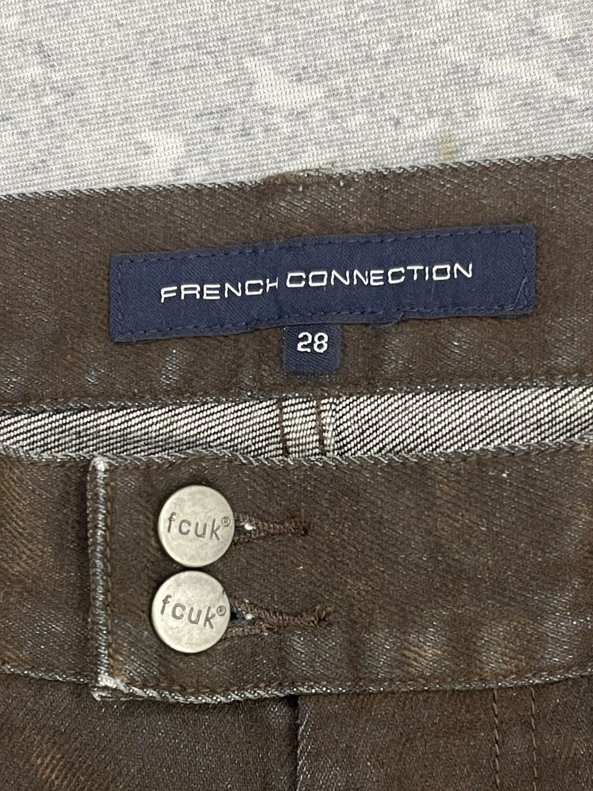 FCUK FCUK Flared Denim Pants Size US 28 / EU 44 - 8 Thumbnail