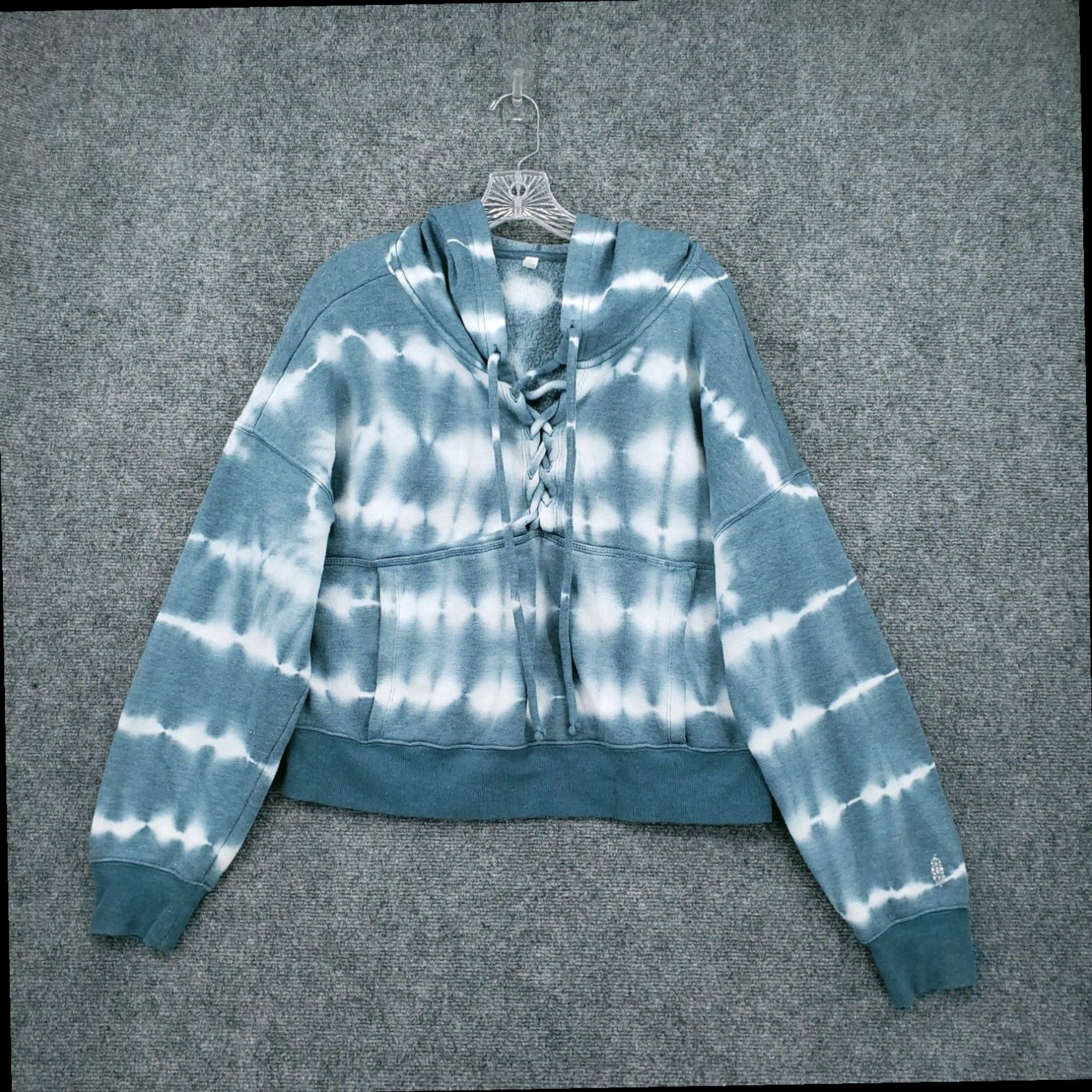Free people tie dye believer sweater sale