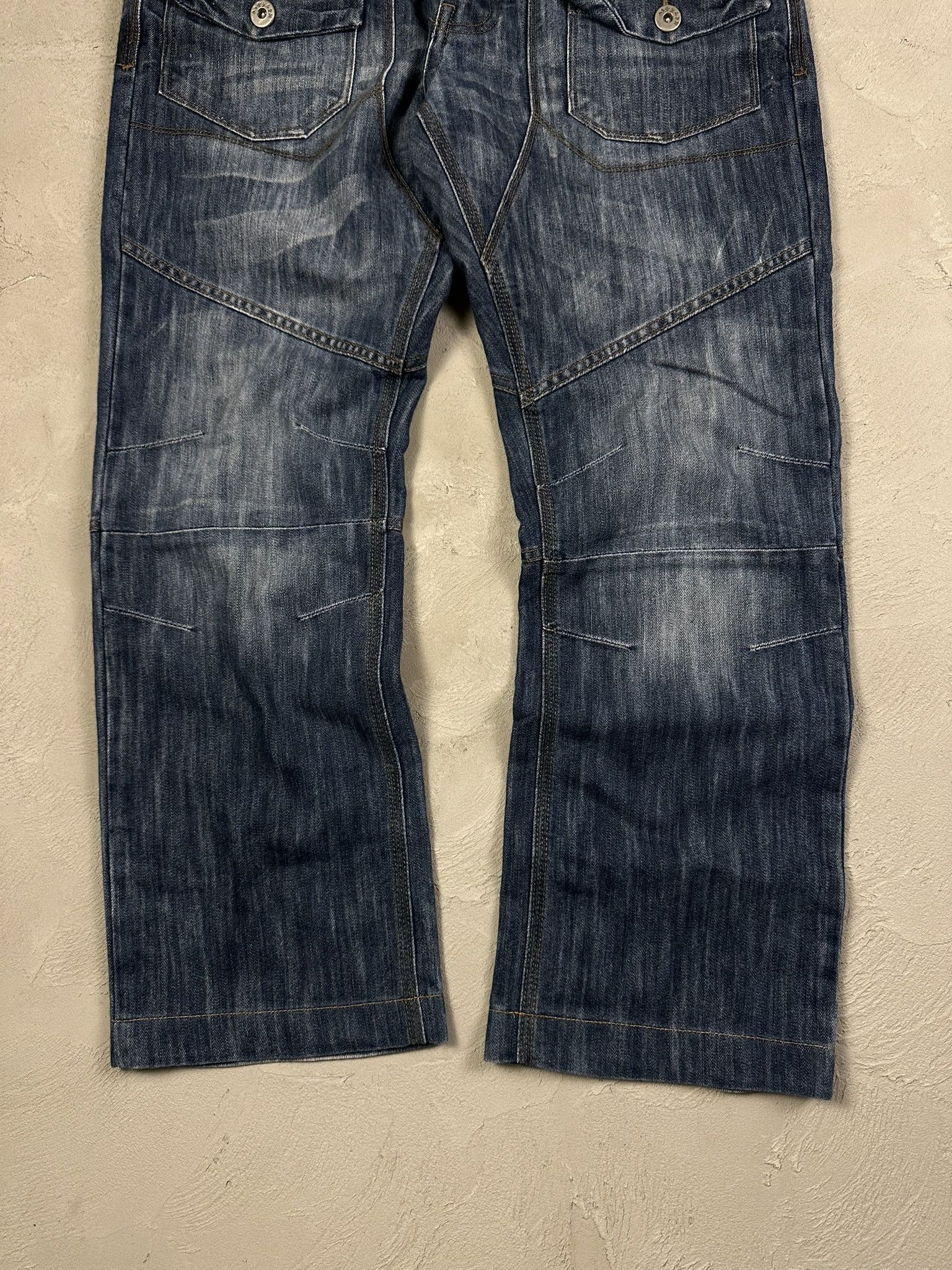 Airwalk Vintage Y2k Airwalk Oversized Hiphop Rap Faded Pants 00s Size US 34 / EU 50 - 2 Thumbnail