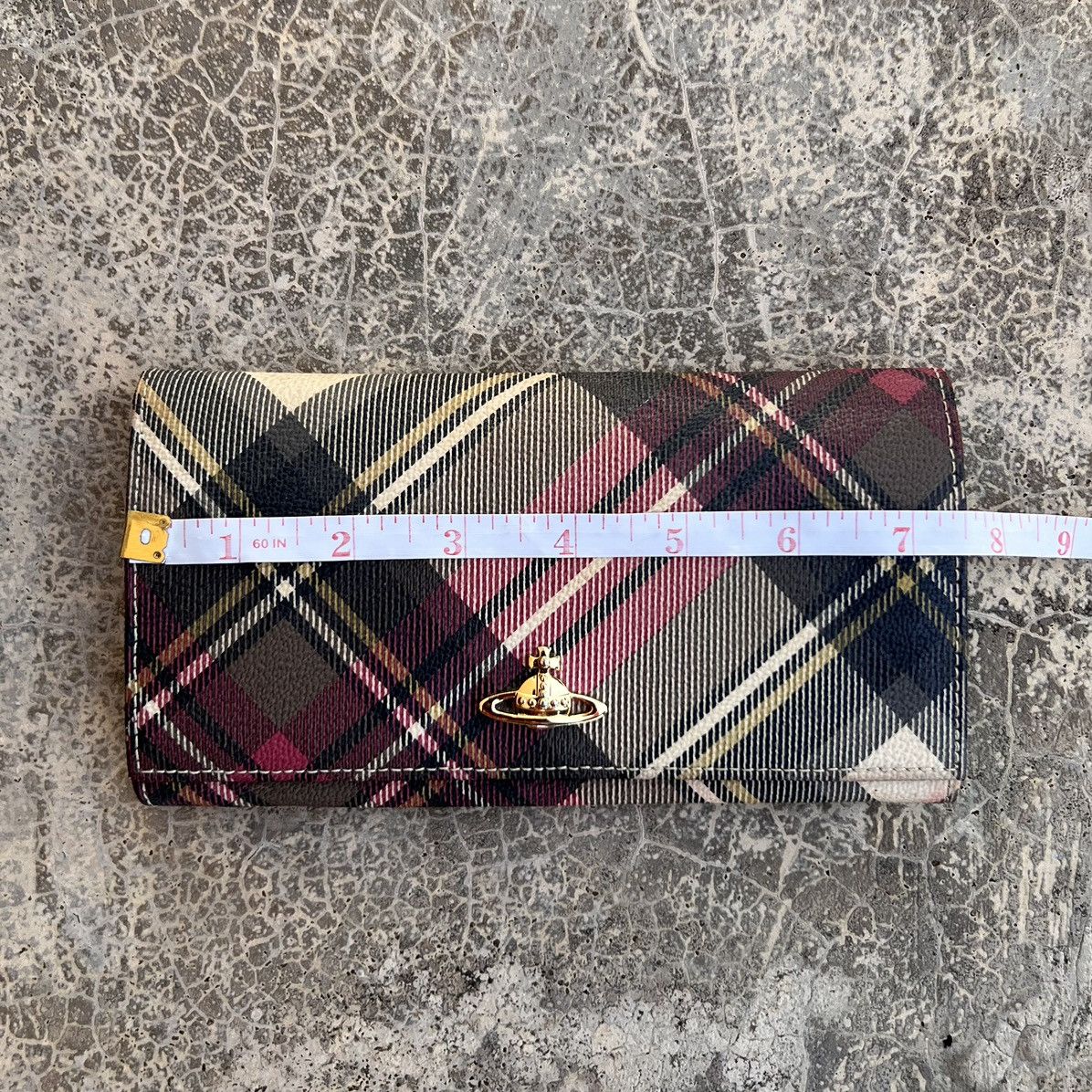 Vivienne Westwood Vivienne Westwood Tartan Long Wallet Size ONE SIZE - 2 Thumbnail