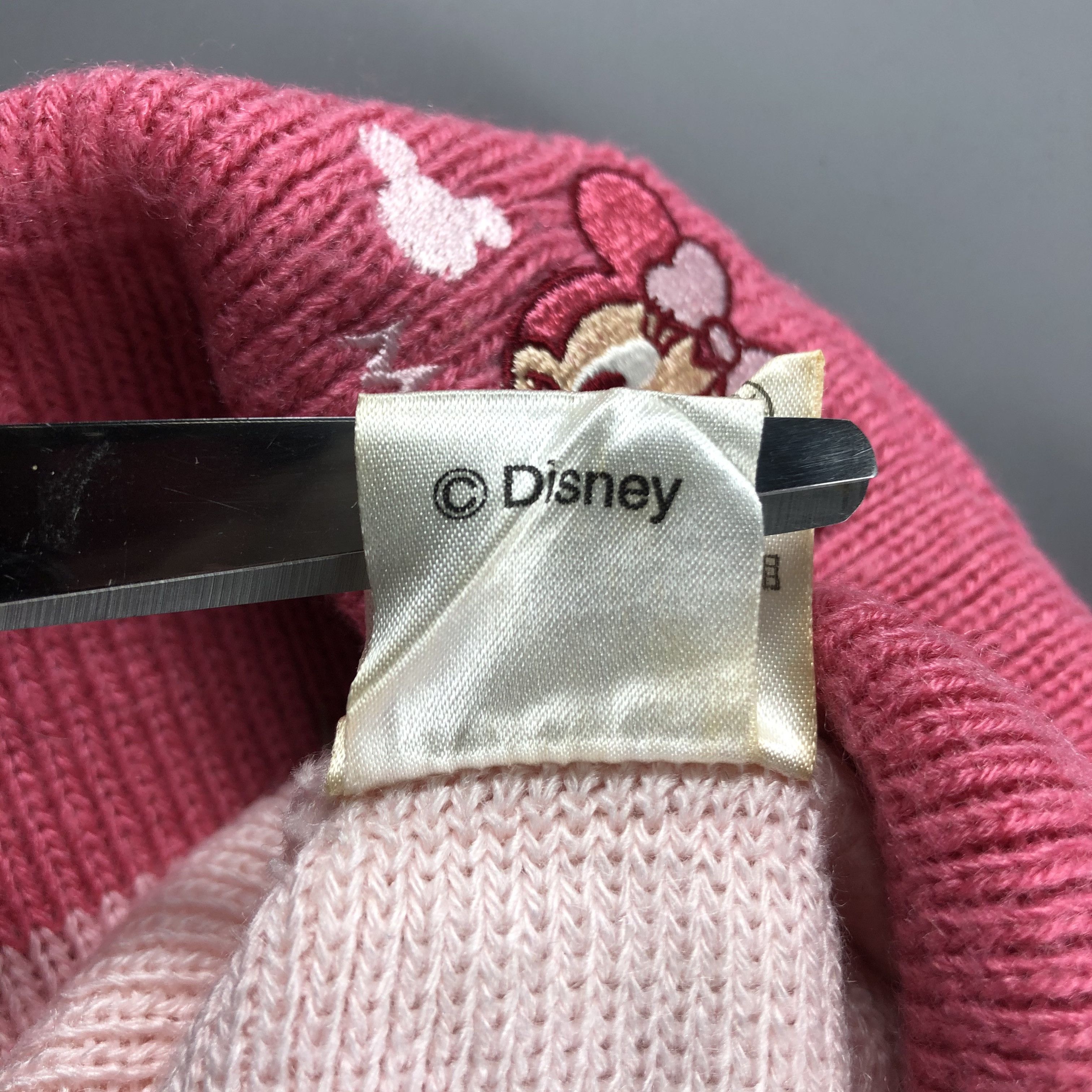 Disney × Vintage Women Minnie Mouse Beanie Snow Hat Snow Cap -D342 Size ONE SIZE - 6 Thumbnail