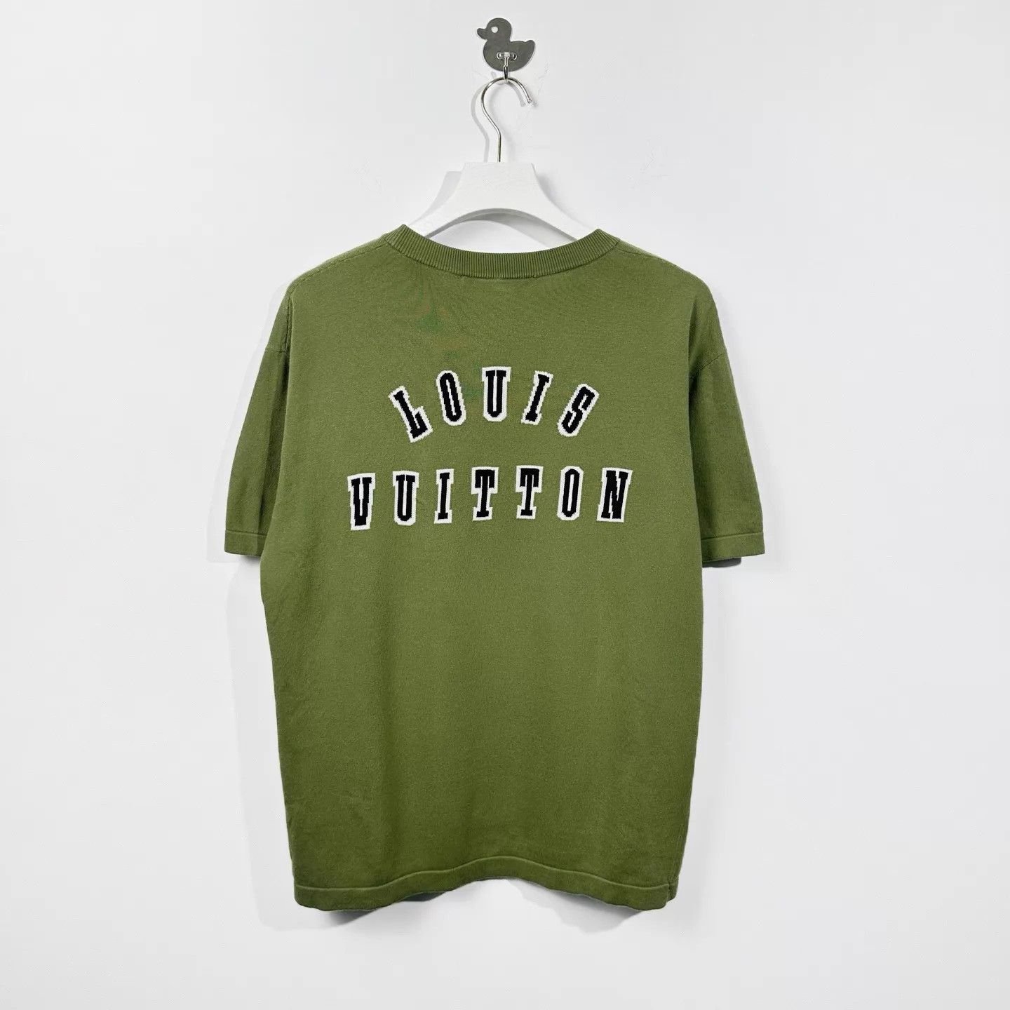 Louis Vuitton LV 25 Lab monogram jacquard knit tee green L Size US L / EU 52-54 / 3 - 2 Thumbnail