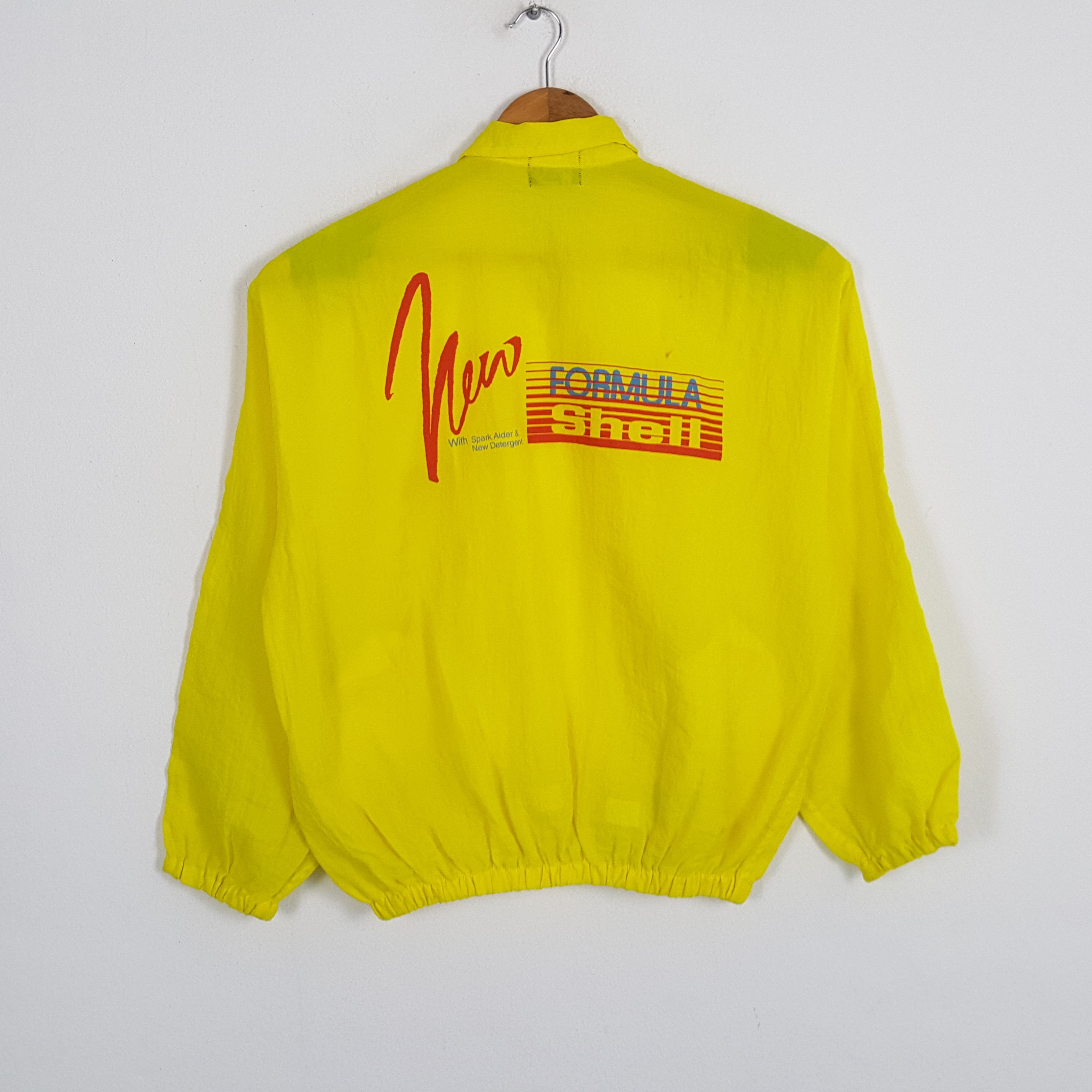 Palace × Vintage Palace Pro Team 02 Shell Jacket Yellow