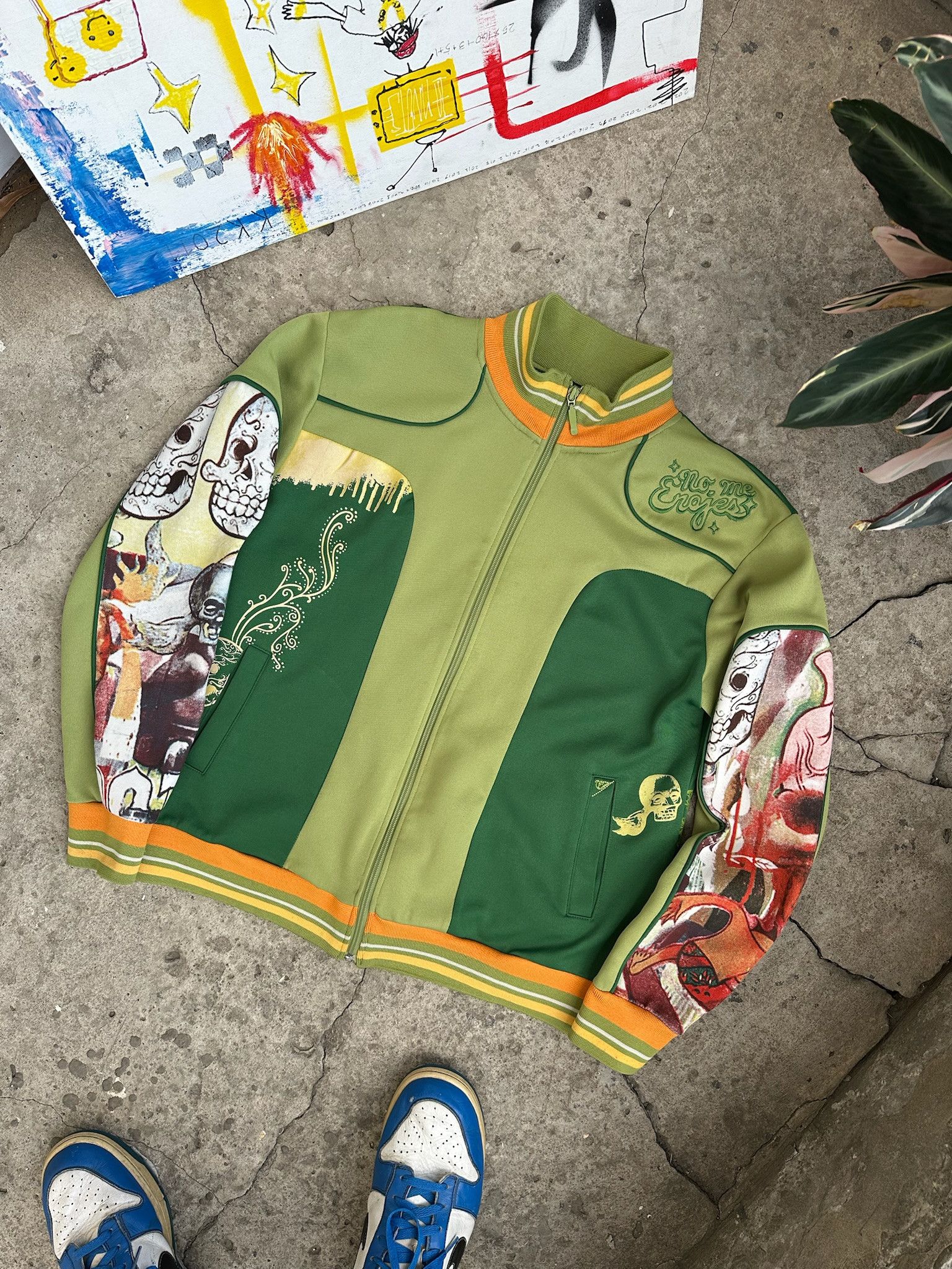 Japanese Brand 🦠 VINTAGE 90’S QUICKSILVER BIG LOGO Y2K TRACK JACKET Size US M / EU 48-50 / 2 - 8 Thumbnail