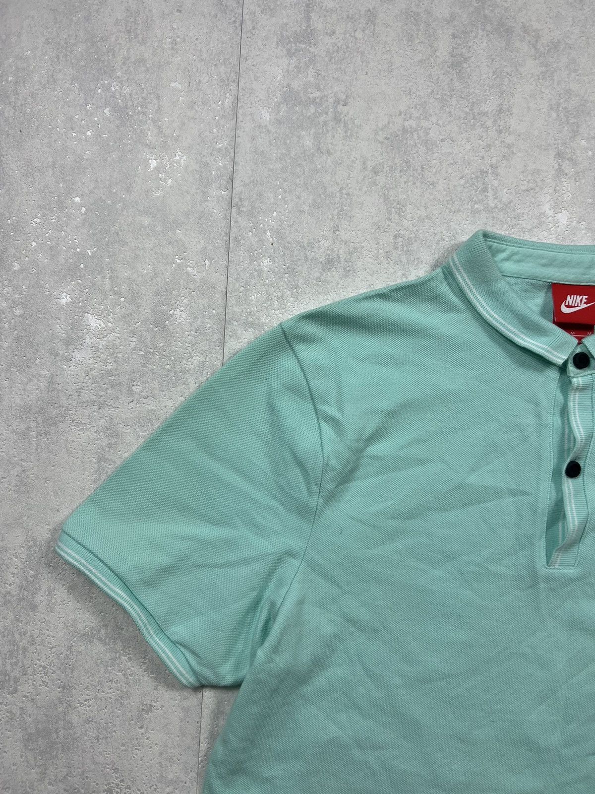 Nike 00's NIKE RETRO POLO T-SHIRT Y2K SWOOSH LOGO Size US M / EU 48-50 / 2 - 4 Thumbnail