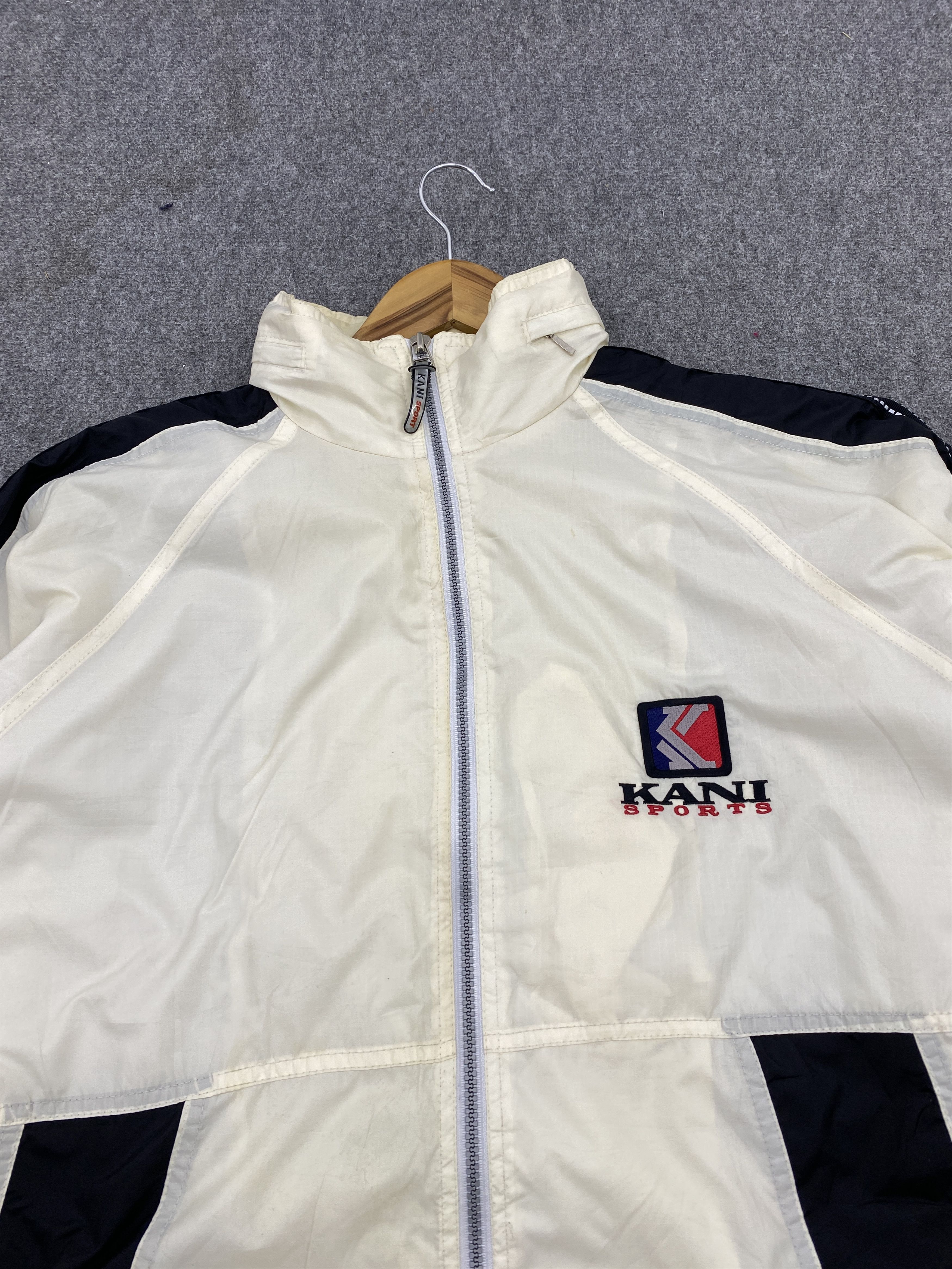 Designer × Karl Kani × Vintage Vintage Karl Kani Sport Windbreaker Reflective Jacket MJ0034 Size US L / EU 52-54 / 3 - 9 Thumbnail