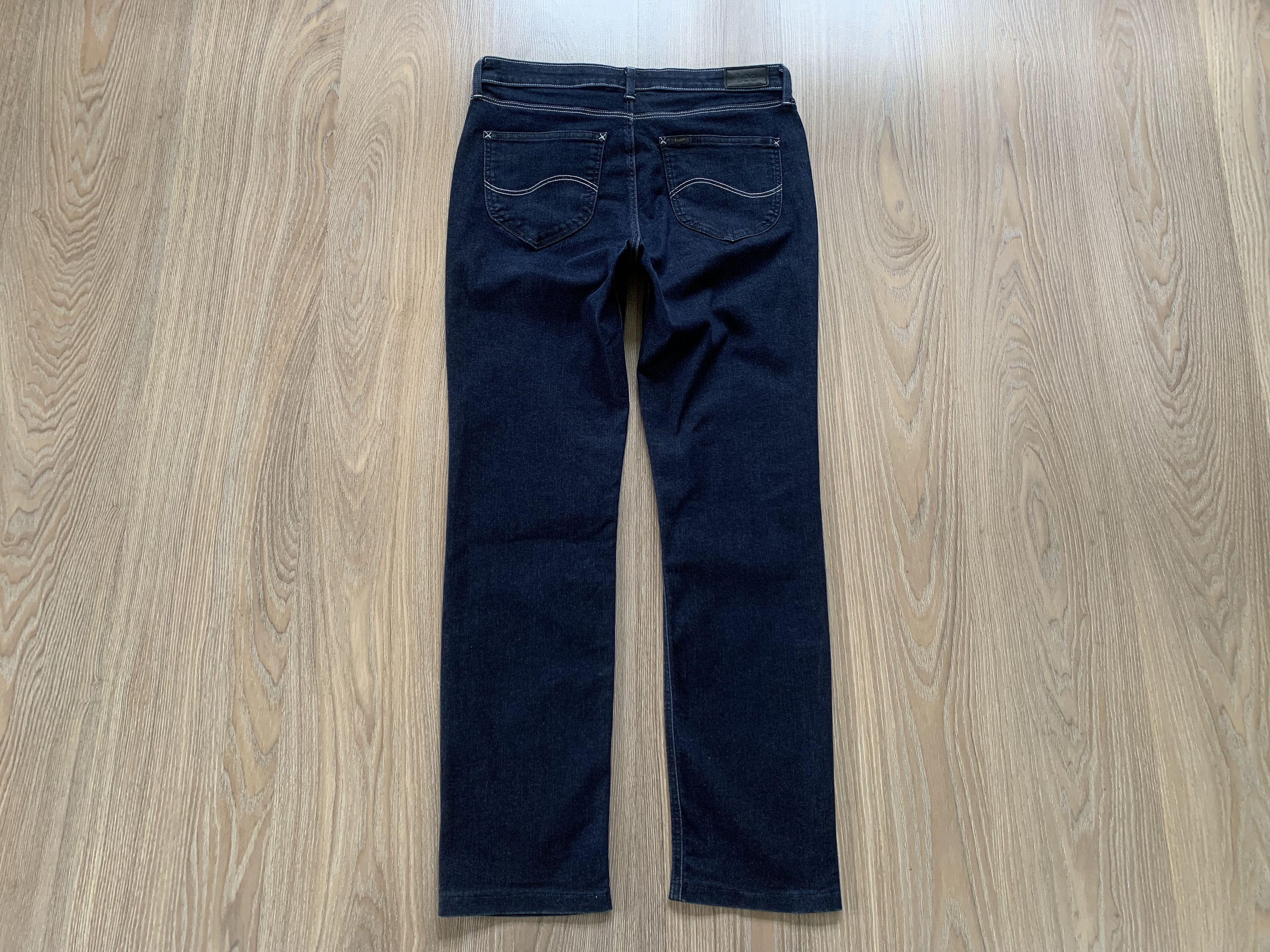 Lee Lee Womens Navy Blue Stretch Jeans Size 32" / US 10 / IT 46 - 3 Thumbnail