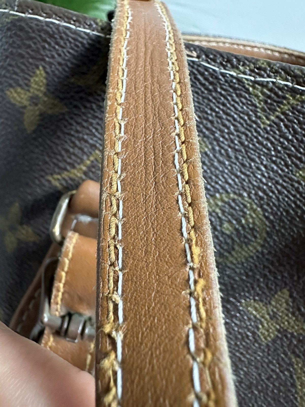 🔥 Louis Vuitton Monogram Bucket GM Bag French Co. Vintage