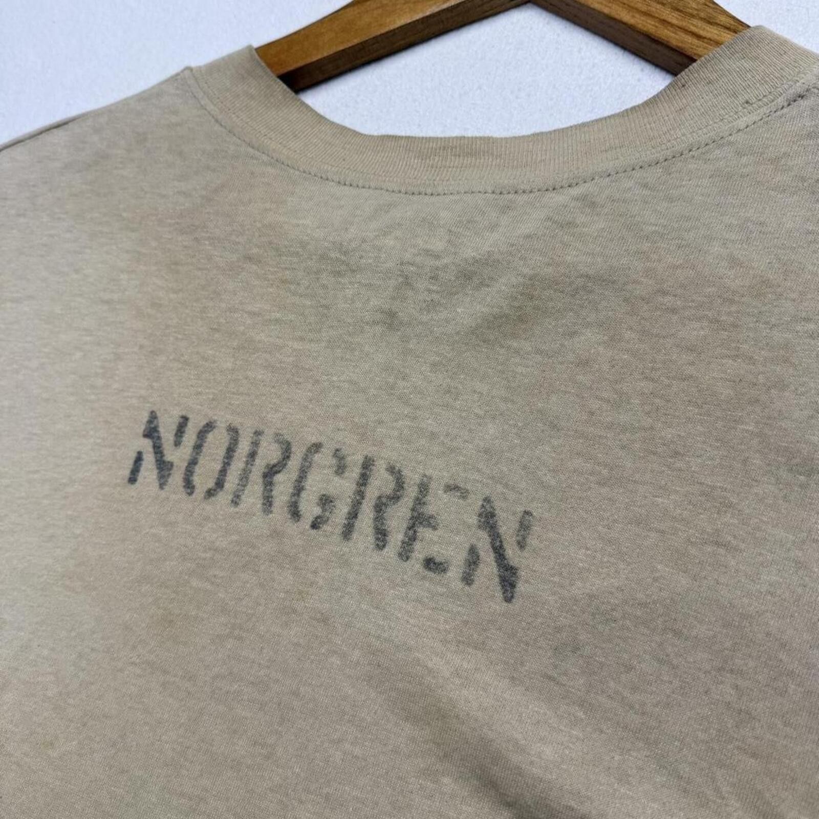 Other Vintage 2000s thrashed stenciled NORGREN name military Shirt Size US L / EU 52-54 / 3 - 7 Thumbnail